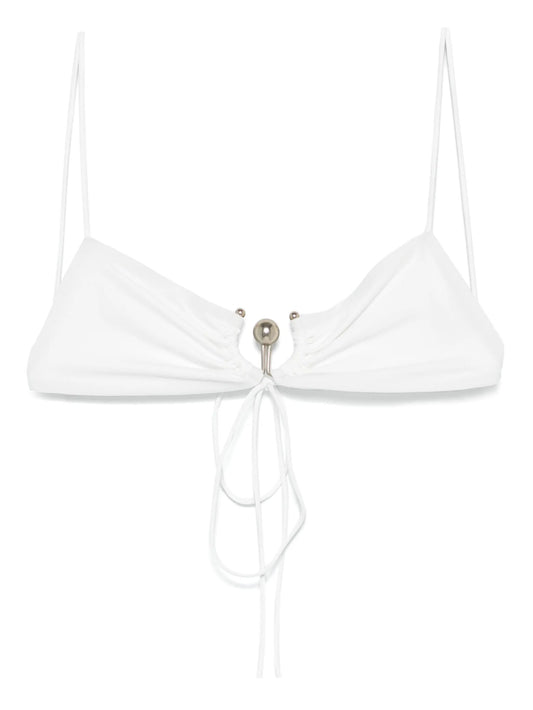 Ruched Orbit bikini top