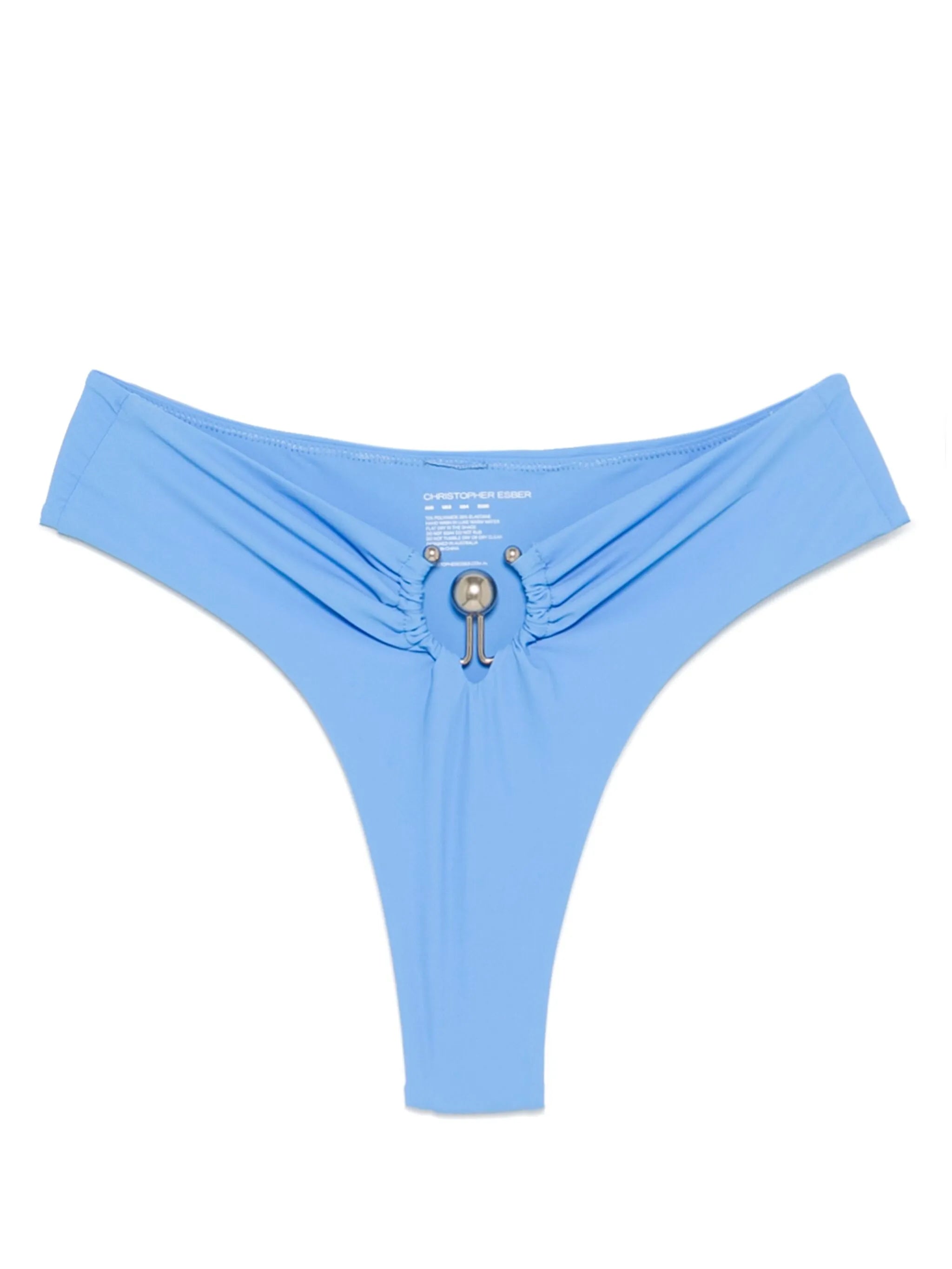Ruched Orbit bikini bottoms