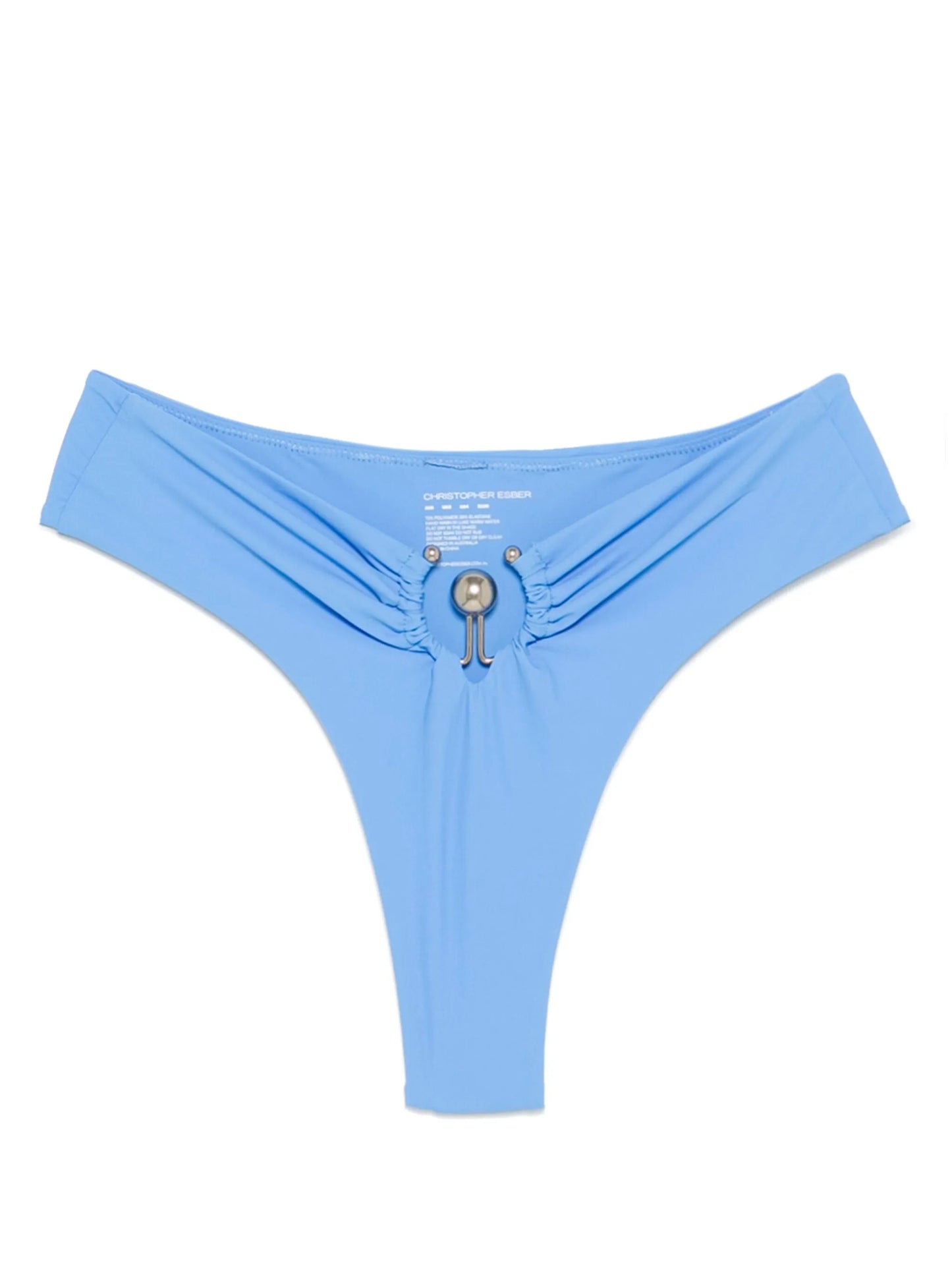 Ruched Orbit bikini bottoms