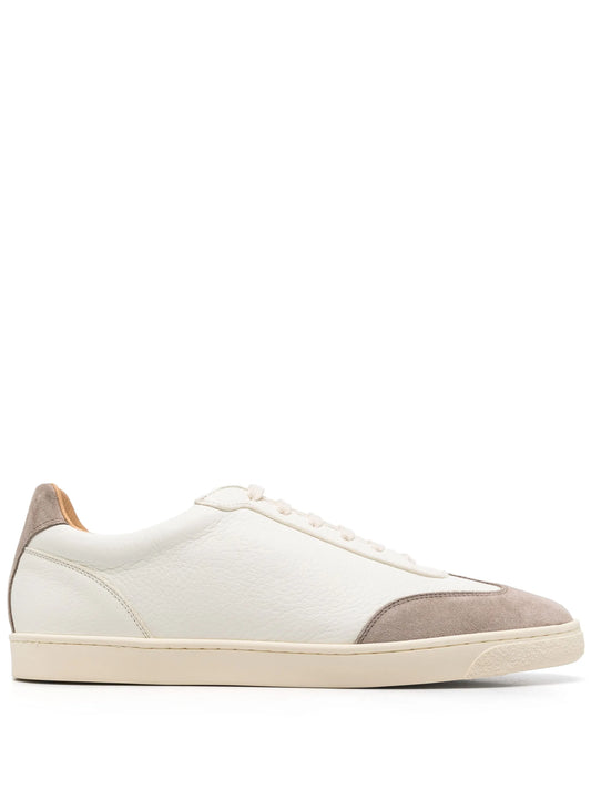 leather sneakers