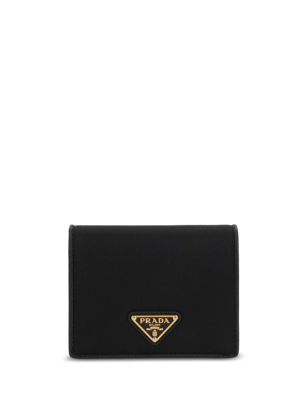triangle logo bi-fold wallet