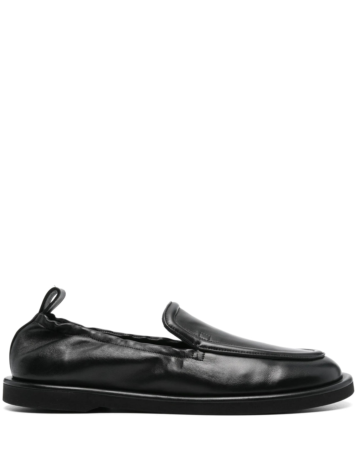 Donovan elasticated round-toe loafers