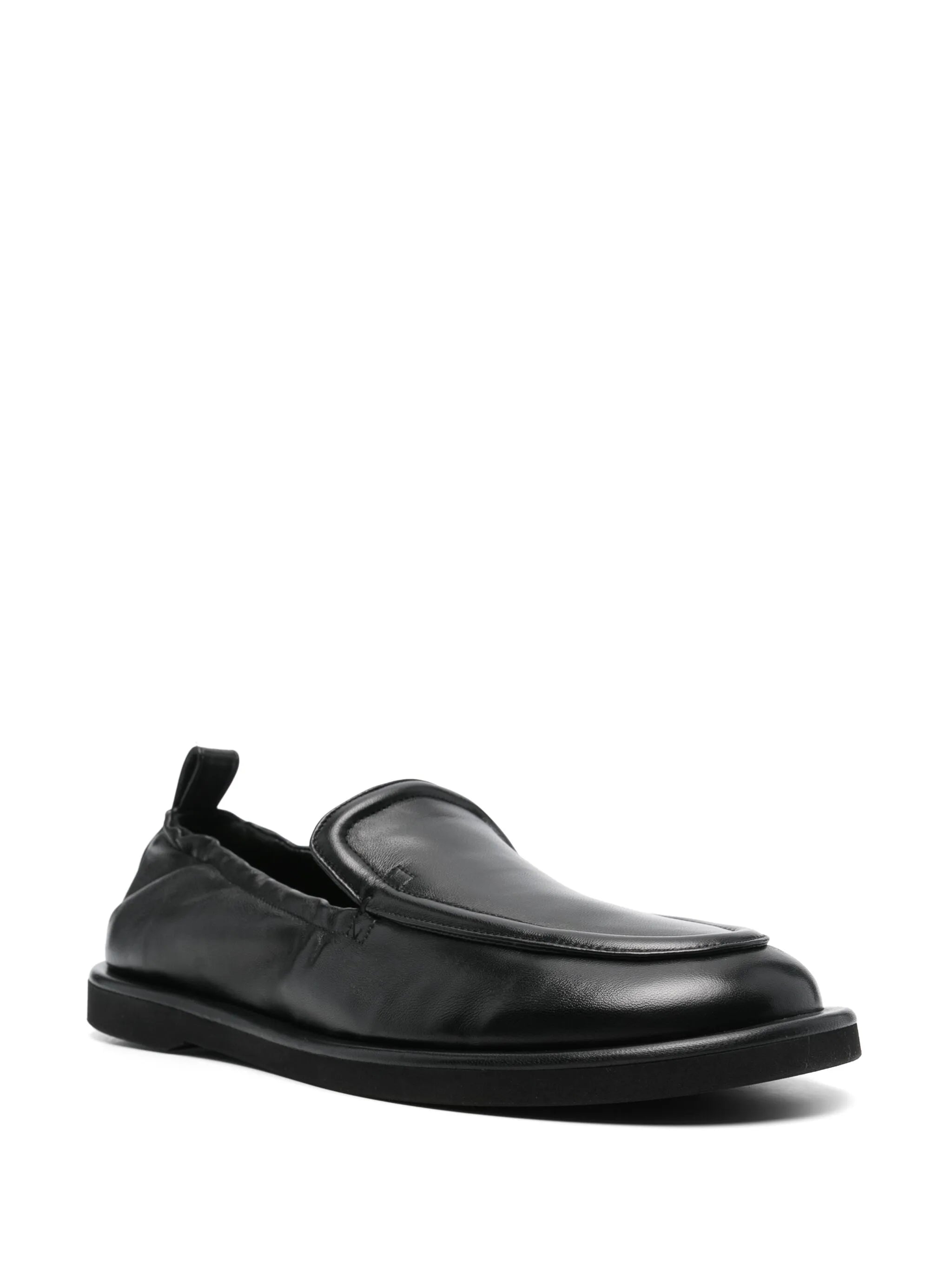 Donovan elasticated round-toe loafers