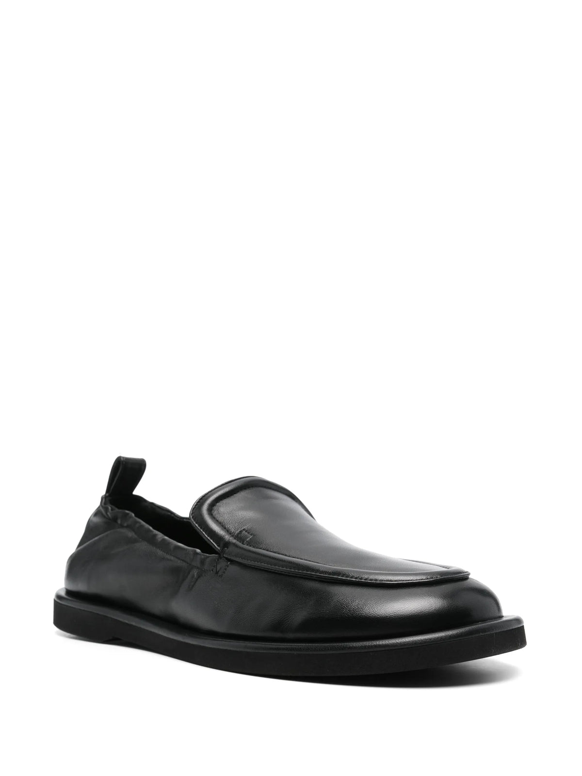 Donovan elasticated round-toe loafers
