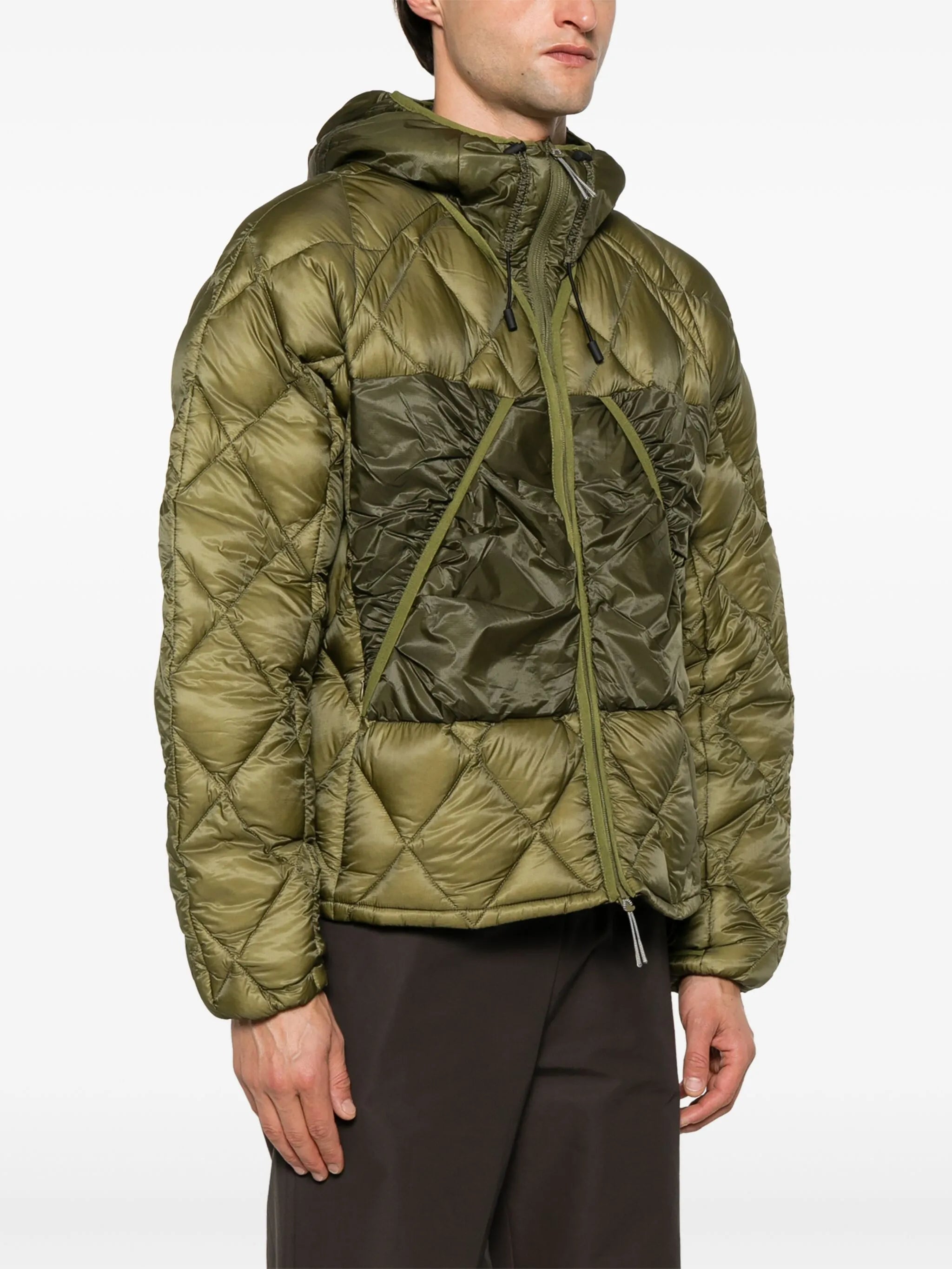 quilted down jacket