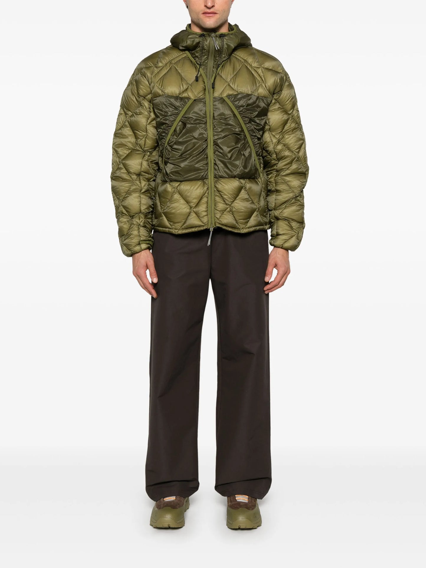 quilted down jacket