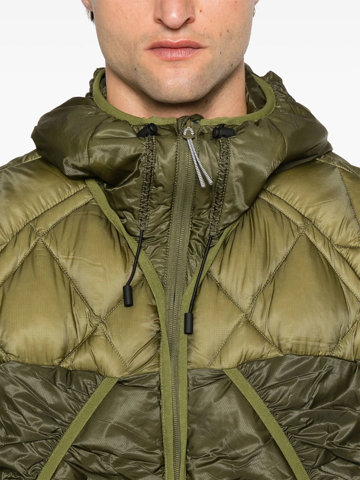 quilted down jacket