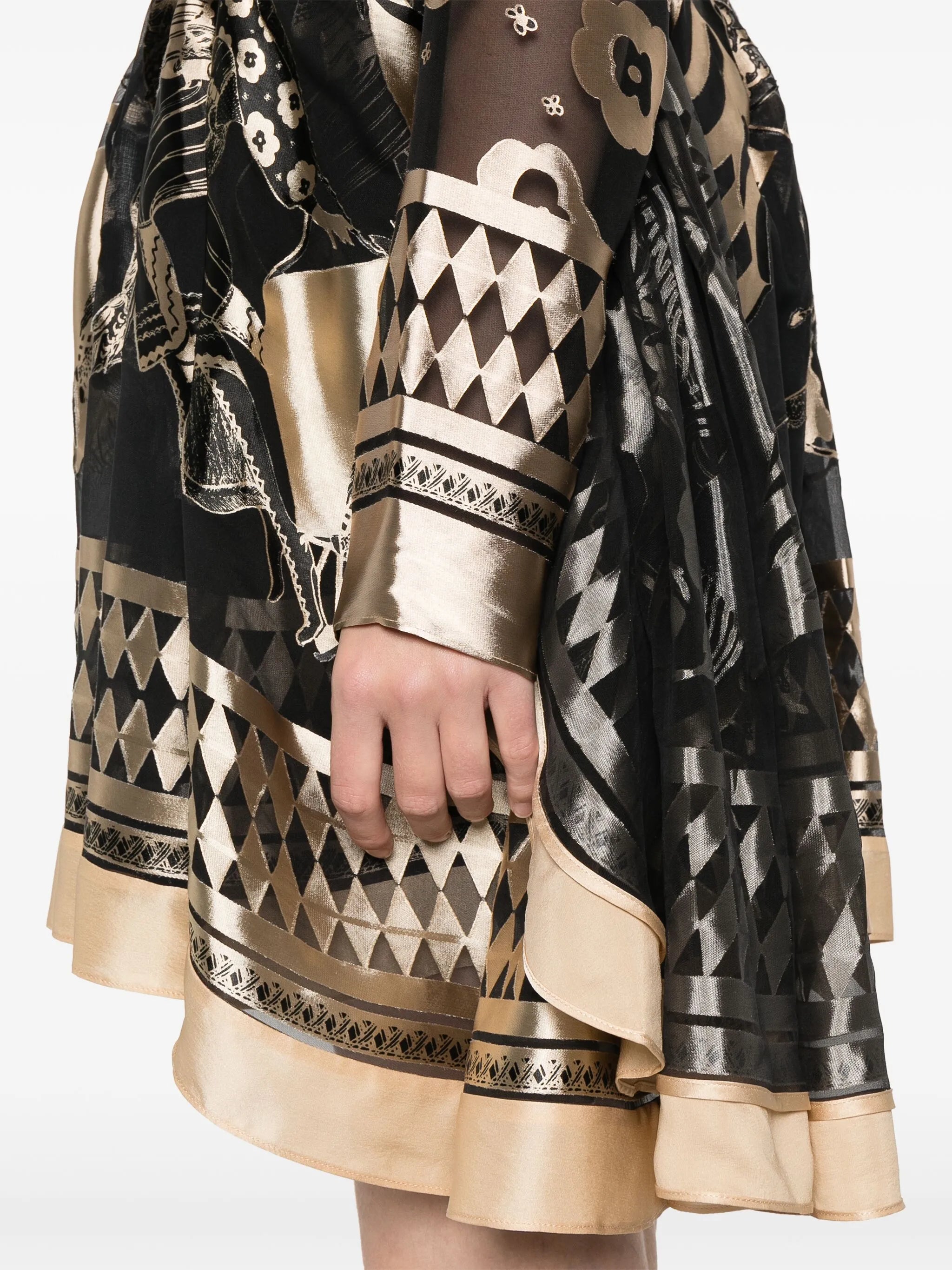 Illustration Otto mini dress