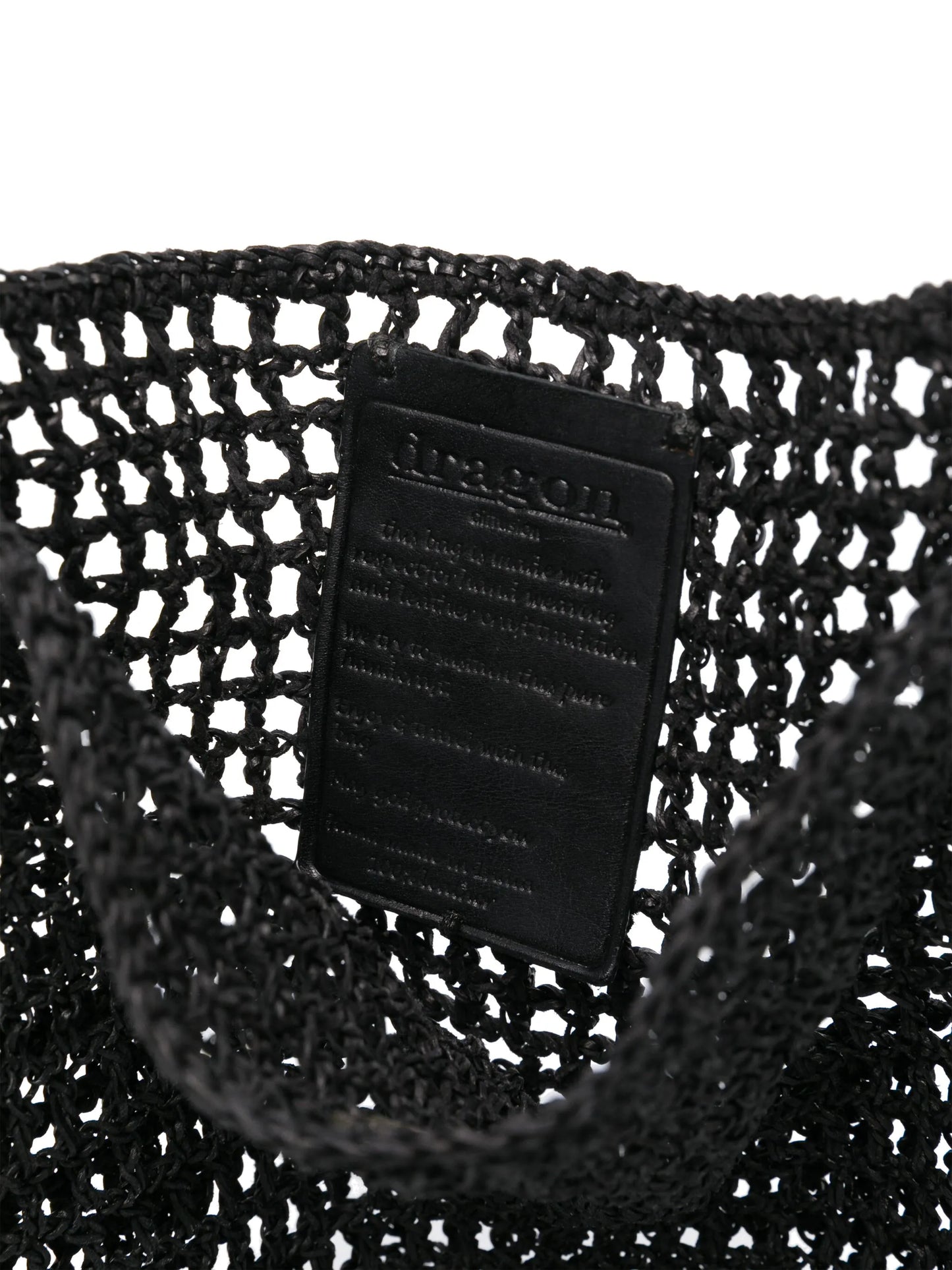 knitted shoulder bag