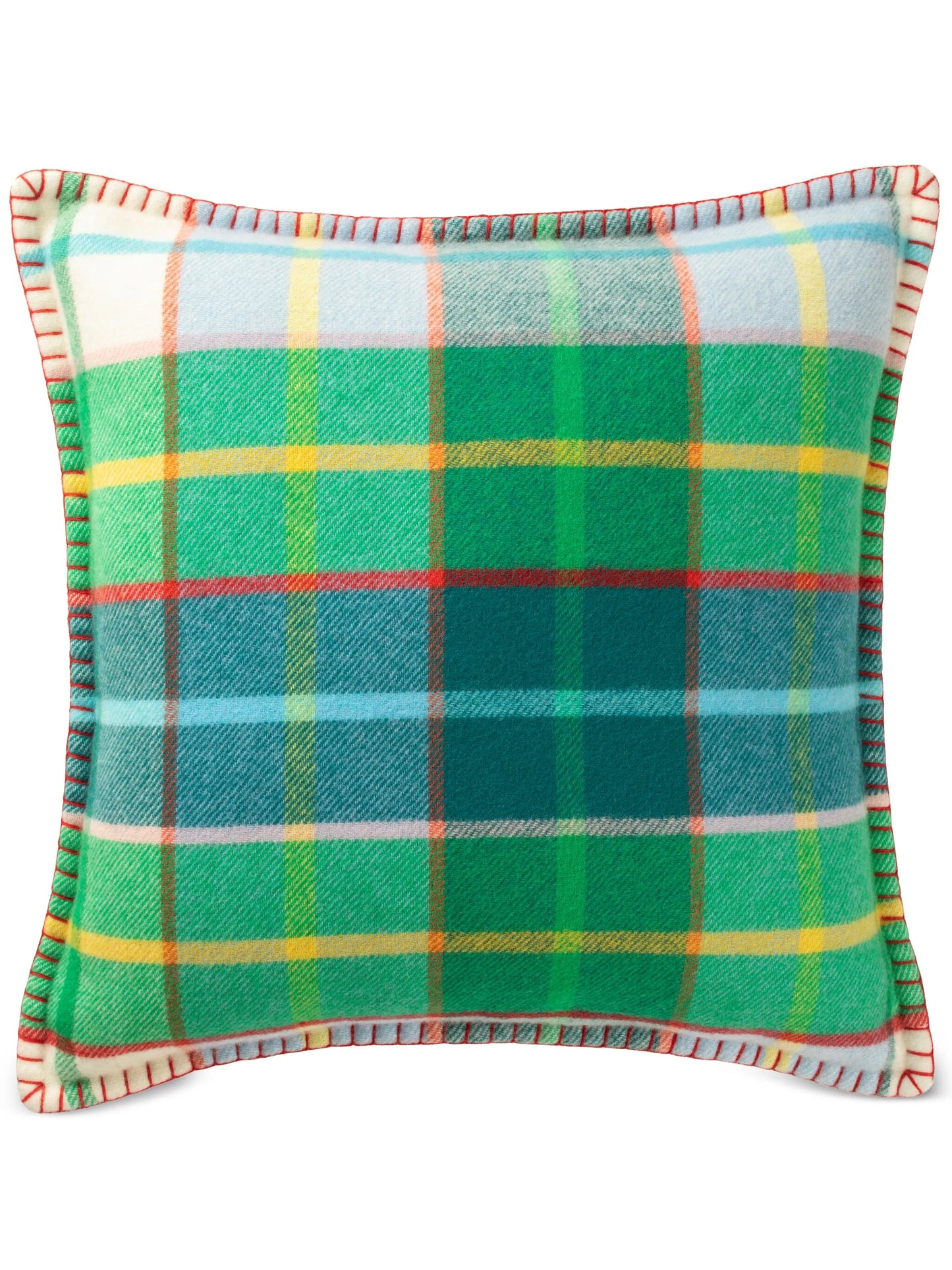 double-face wool cushion