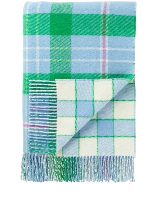 double-face lambswool throw