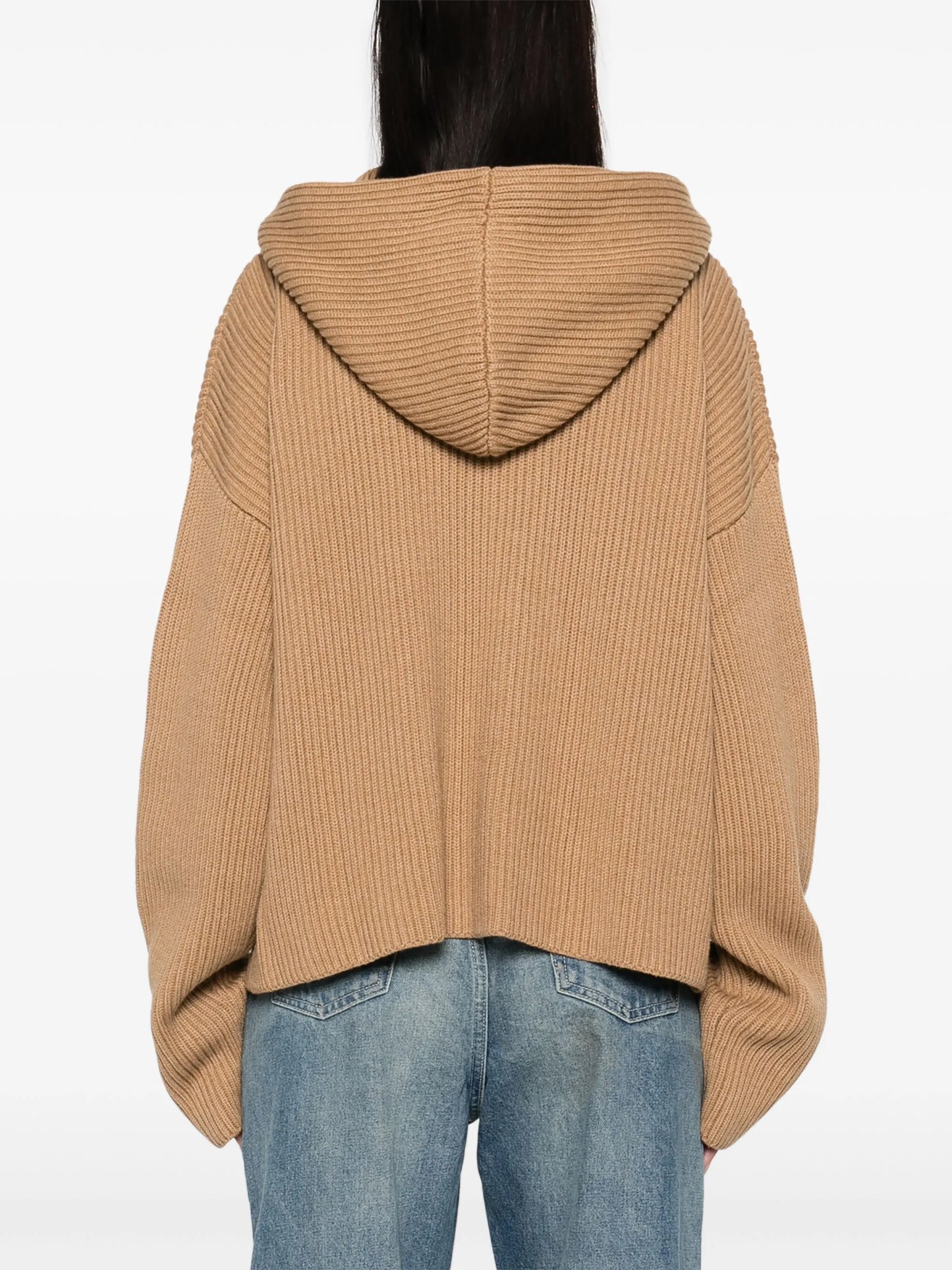 ribbed hoodie