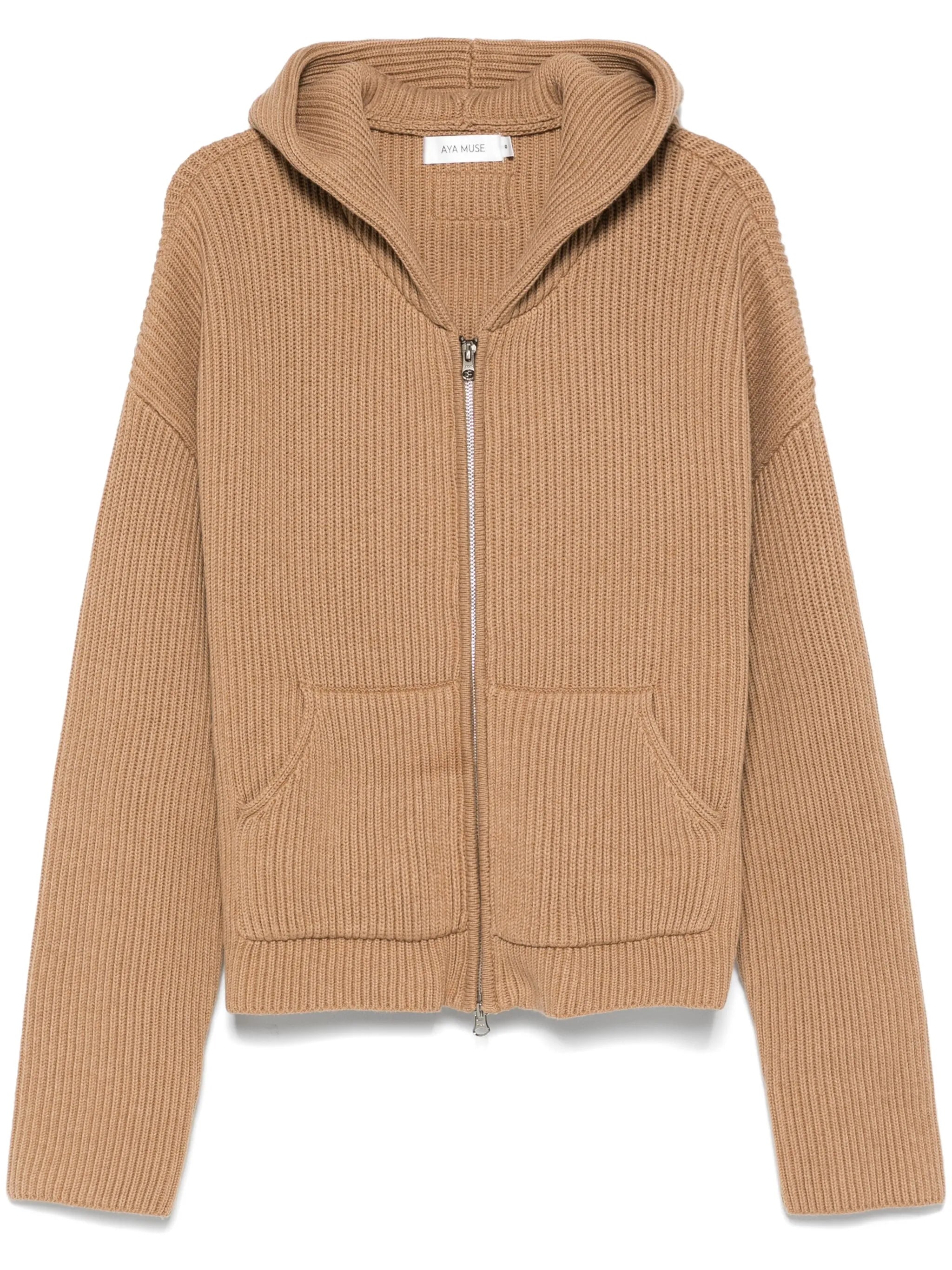 ribbed hoodie