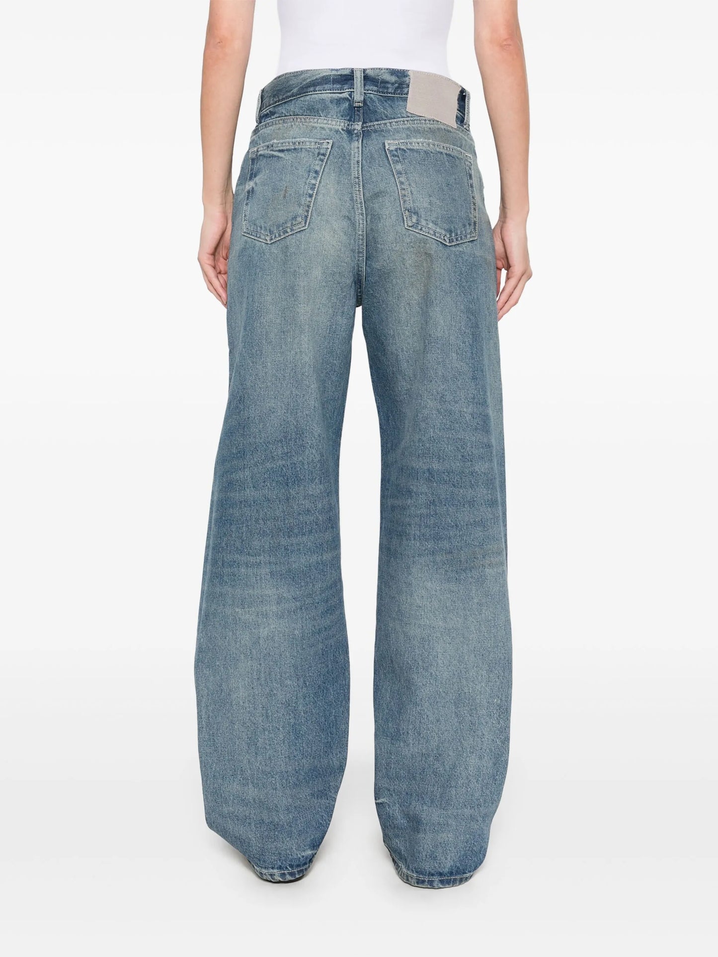 wide-leg jeans