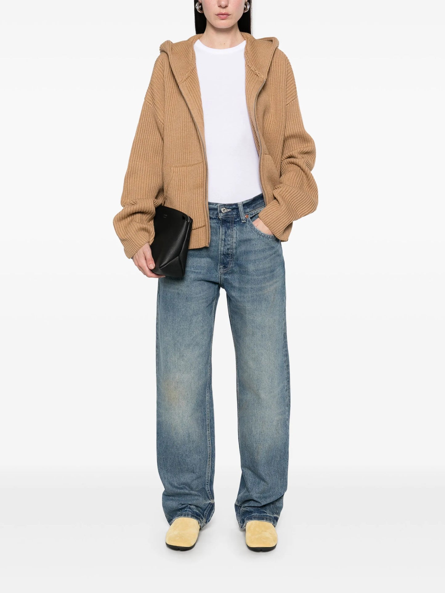 wide-leg jeans