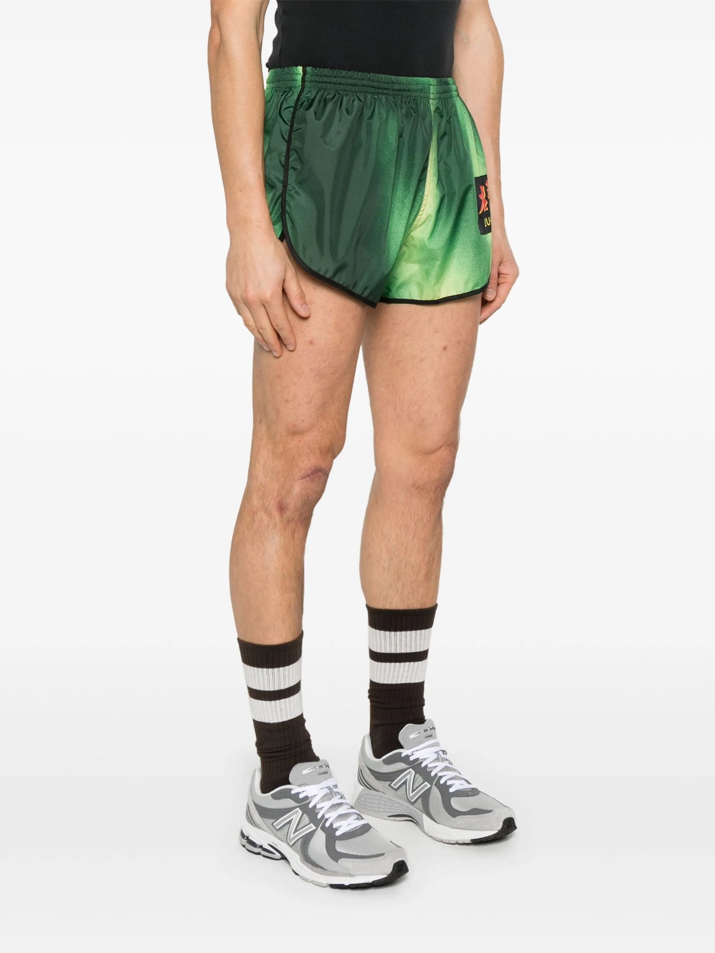 Retro running shorts