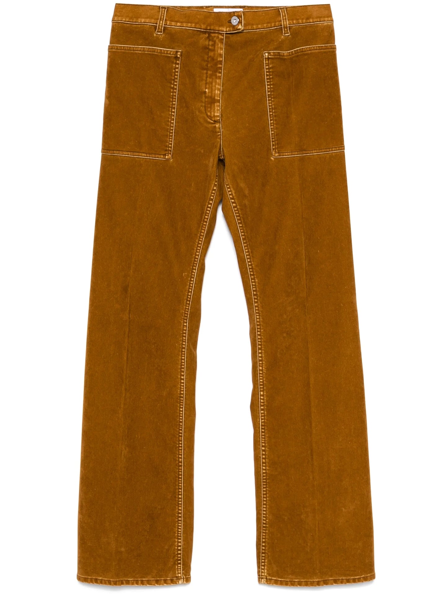 velvet trousers