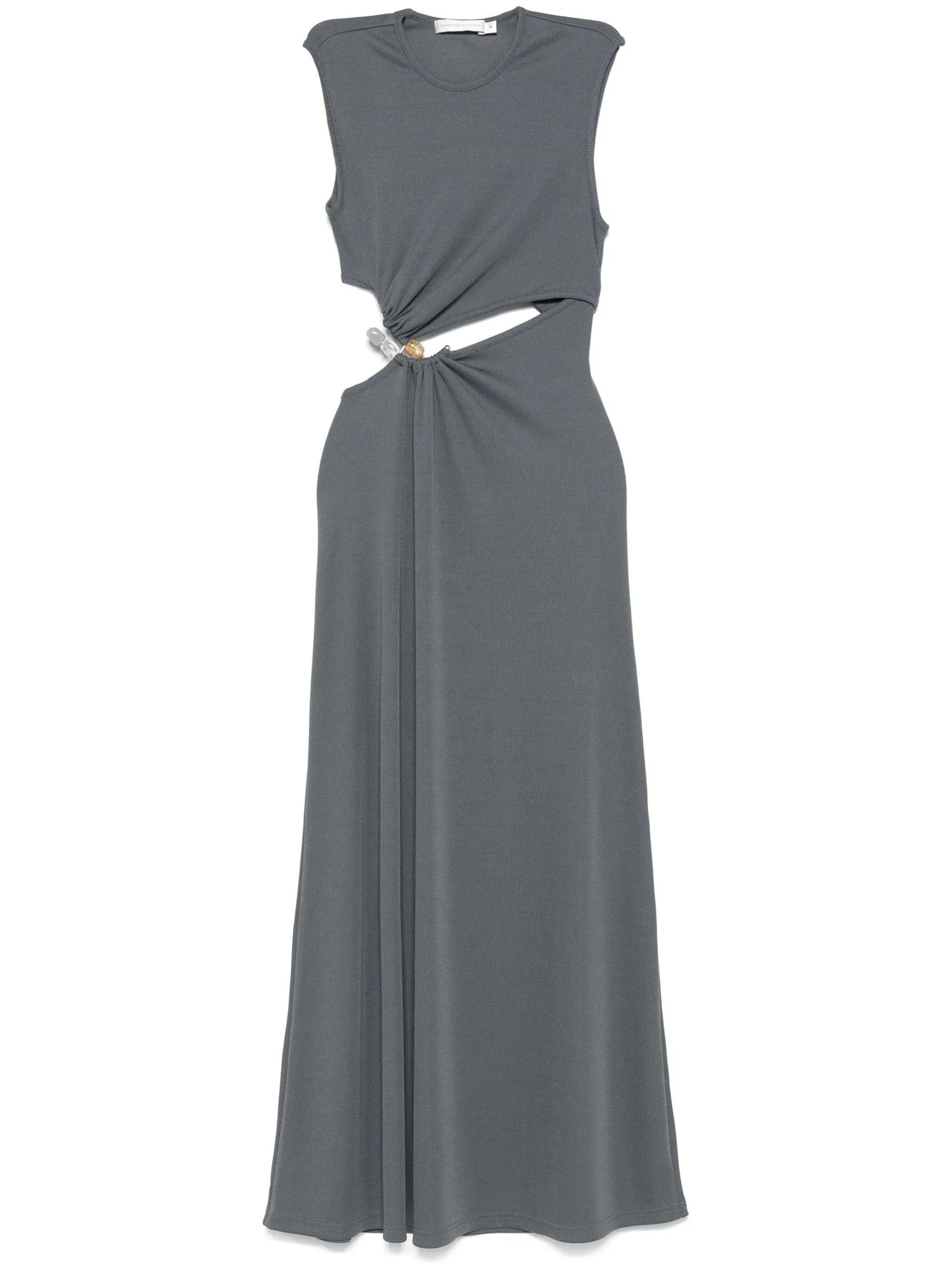 Concave Stone maxi dress