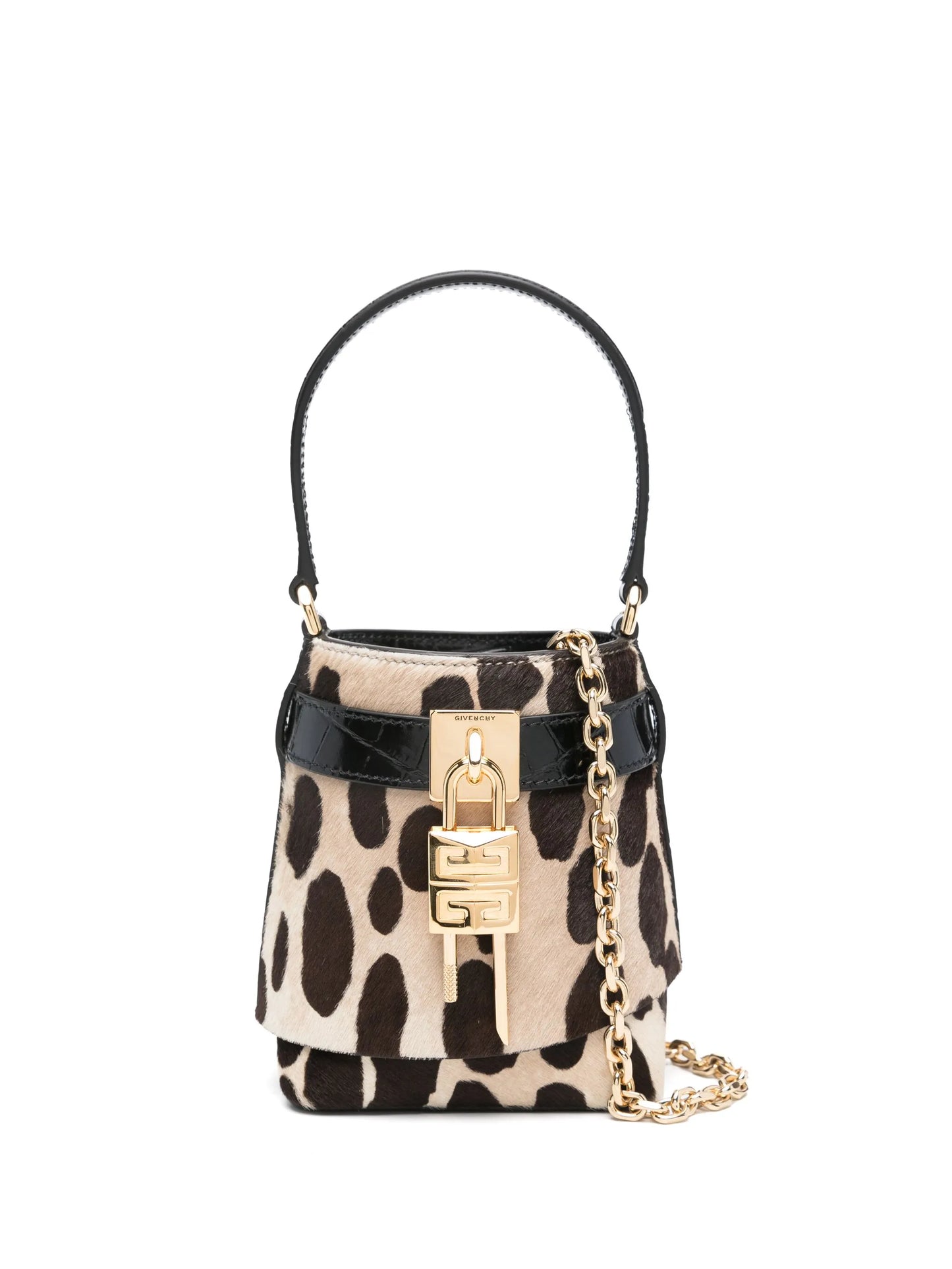 mini Shark Lock bucket bag