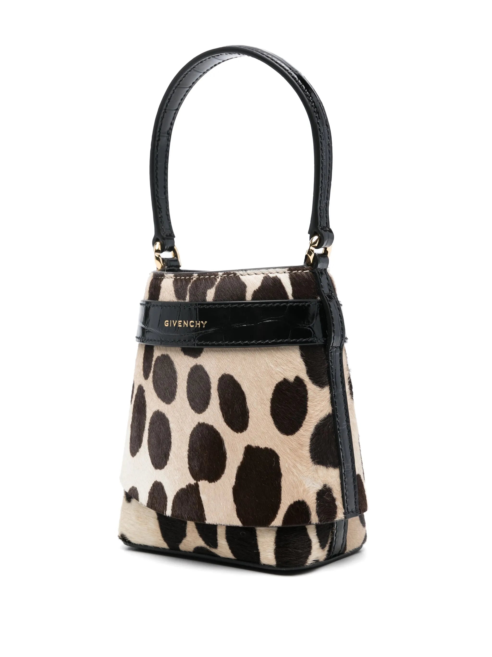 mini Shark Lock bucket bag
