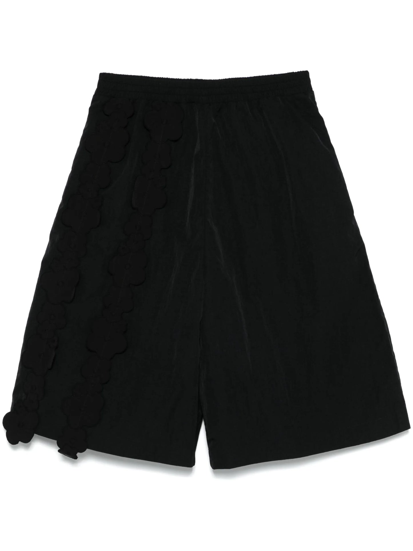 Angel flower-trim shorts