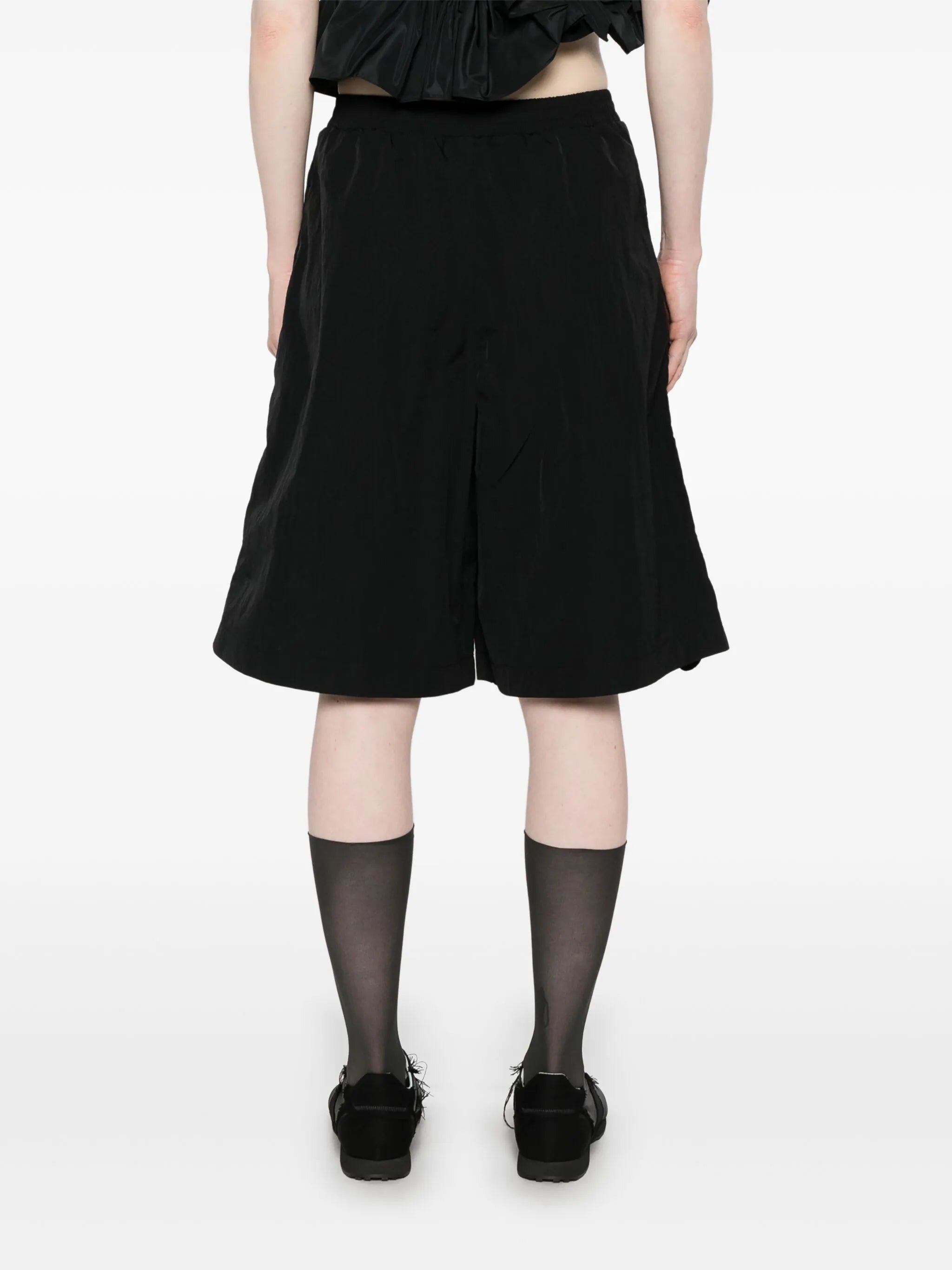 Angel flower-trim shorts