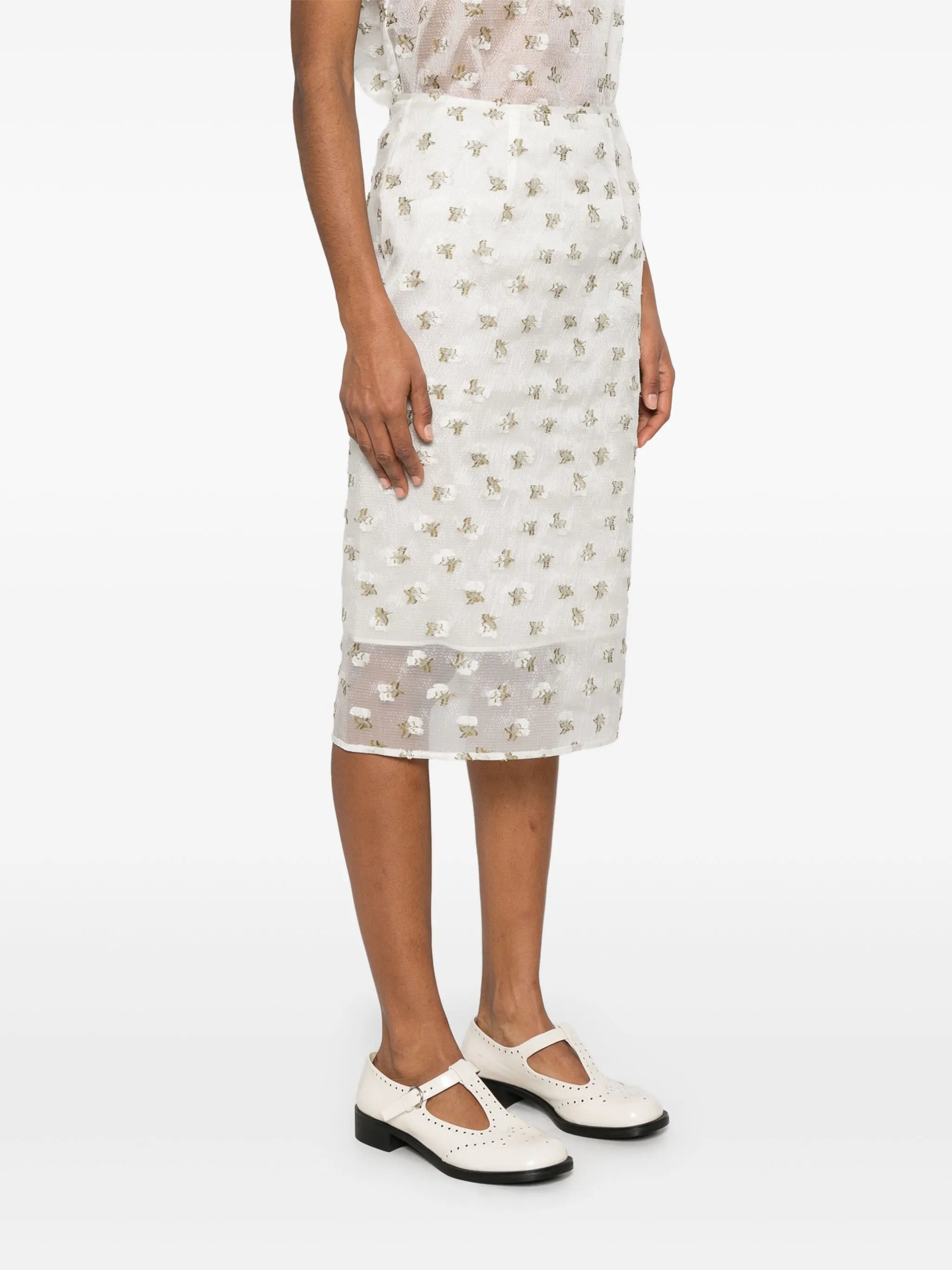 Allegra midi skirt