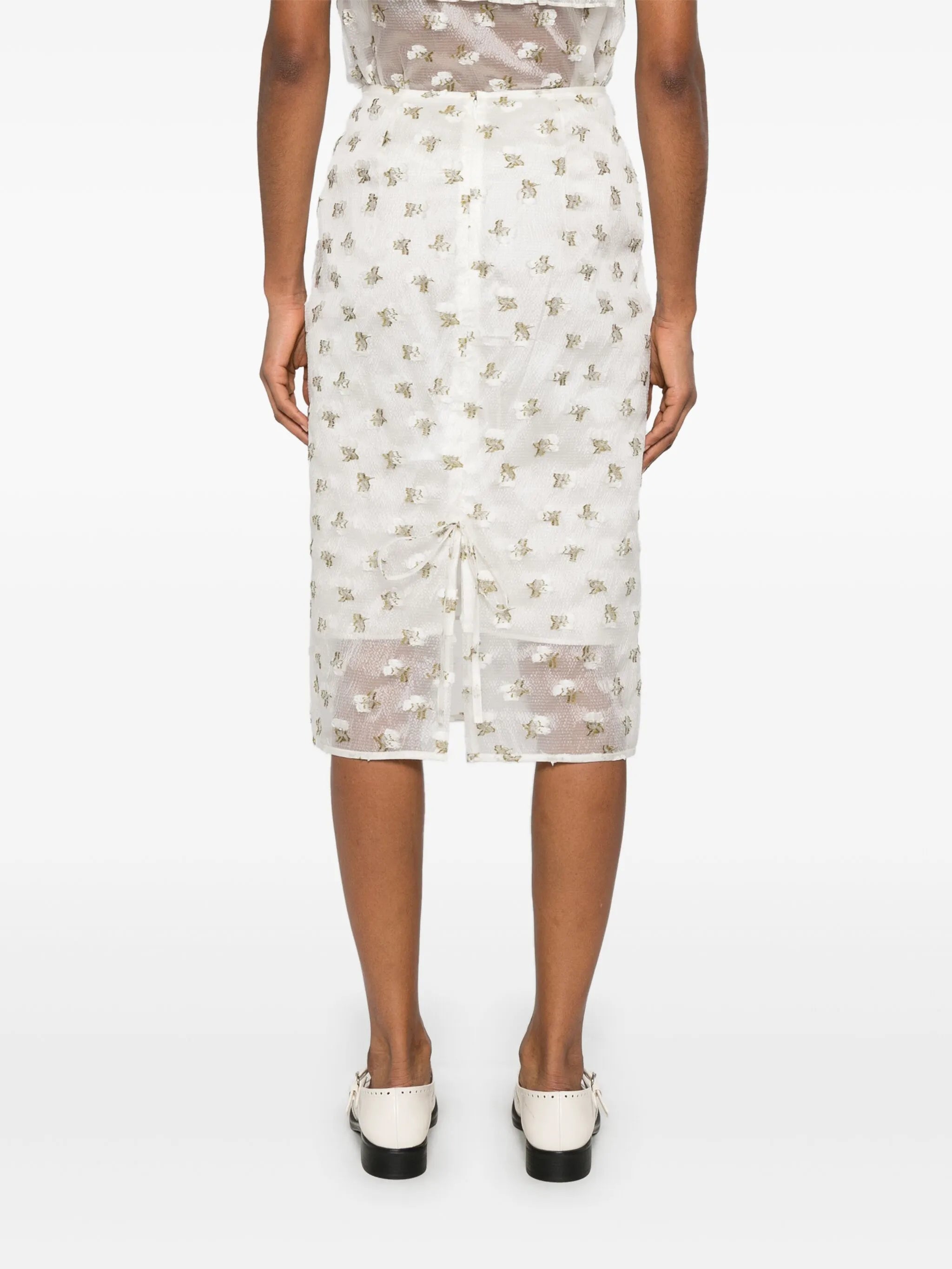 Allegra midi skirt
