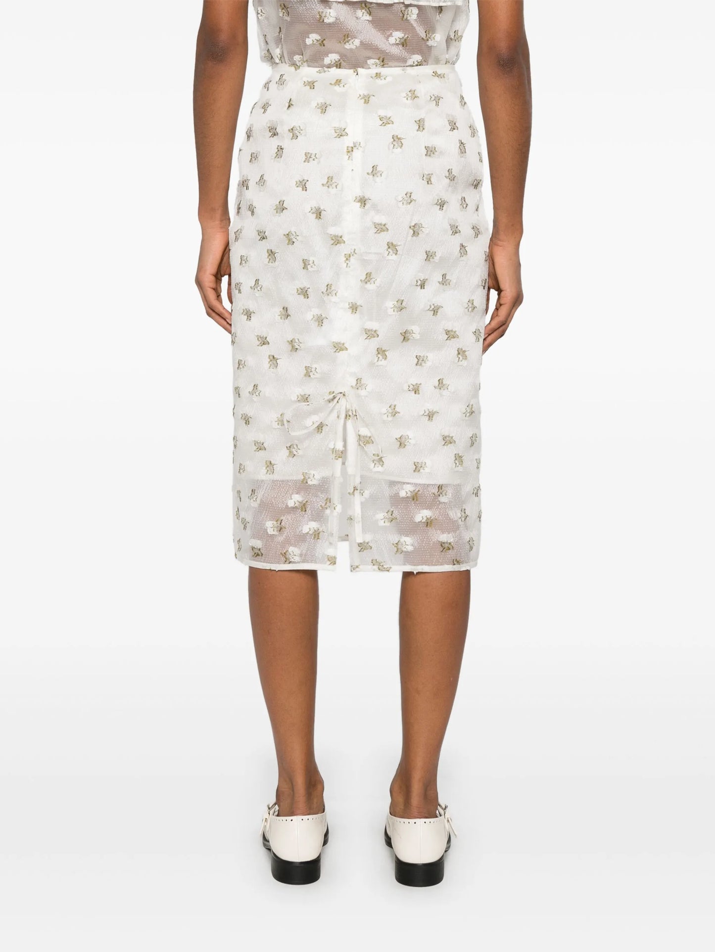 Allegra midi skirt