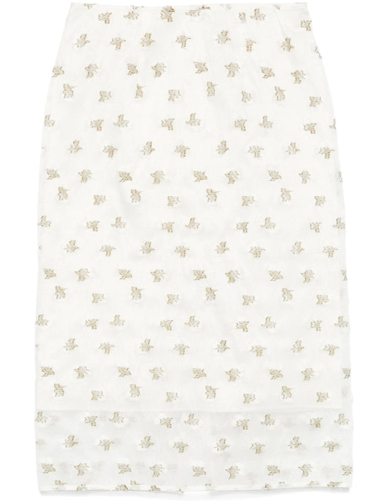 Allegra midi skirt