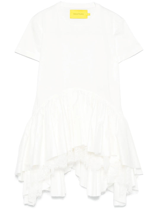 ruffled T-shirt