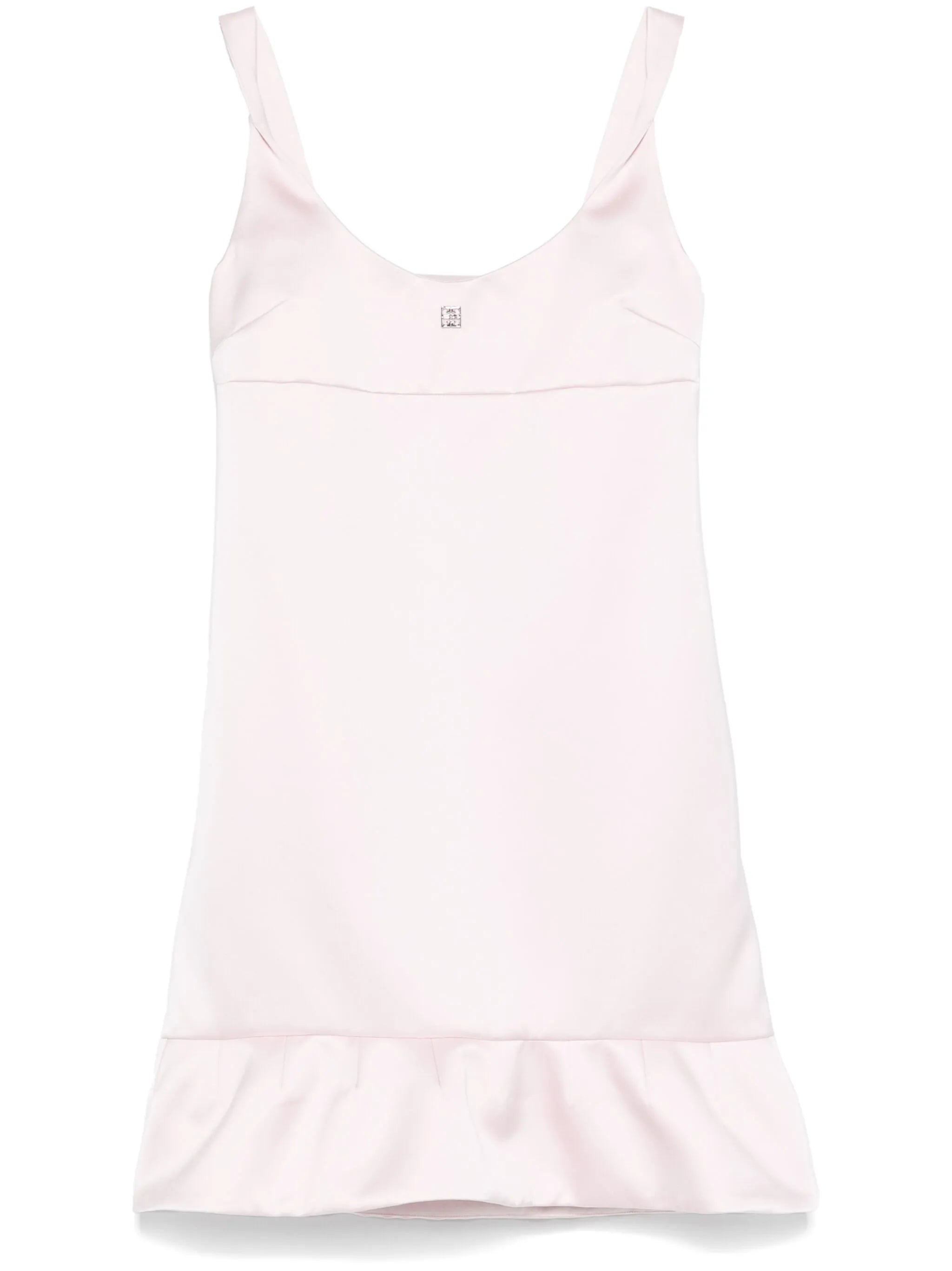 4G satin mini dress