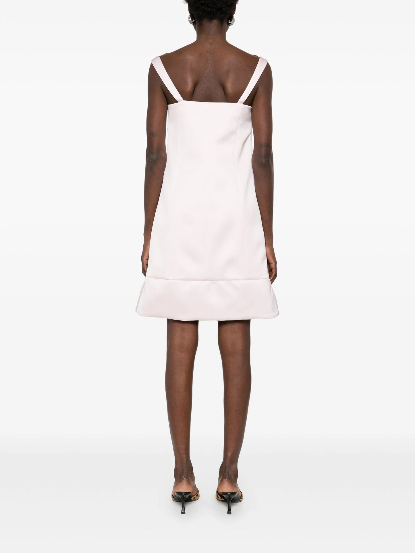 4G satin mini dress