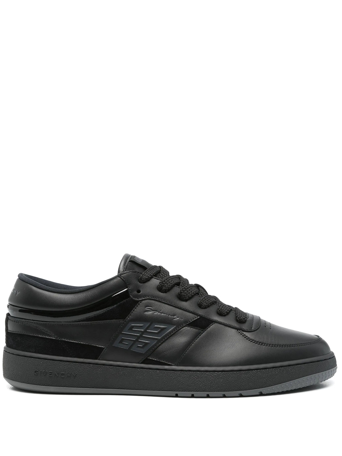 G Move sneakers in mixed leathers