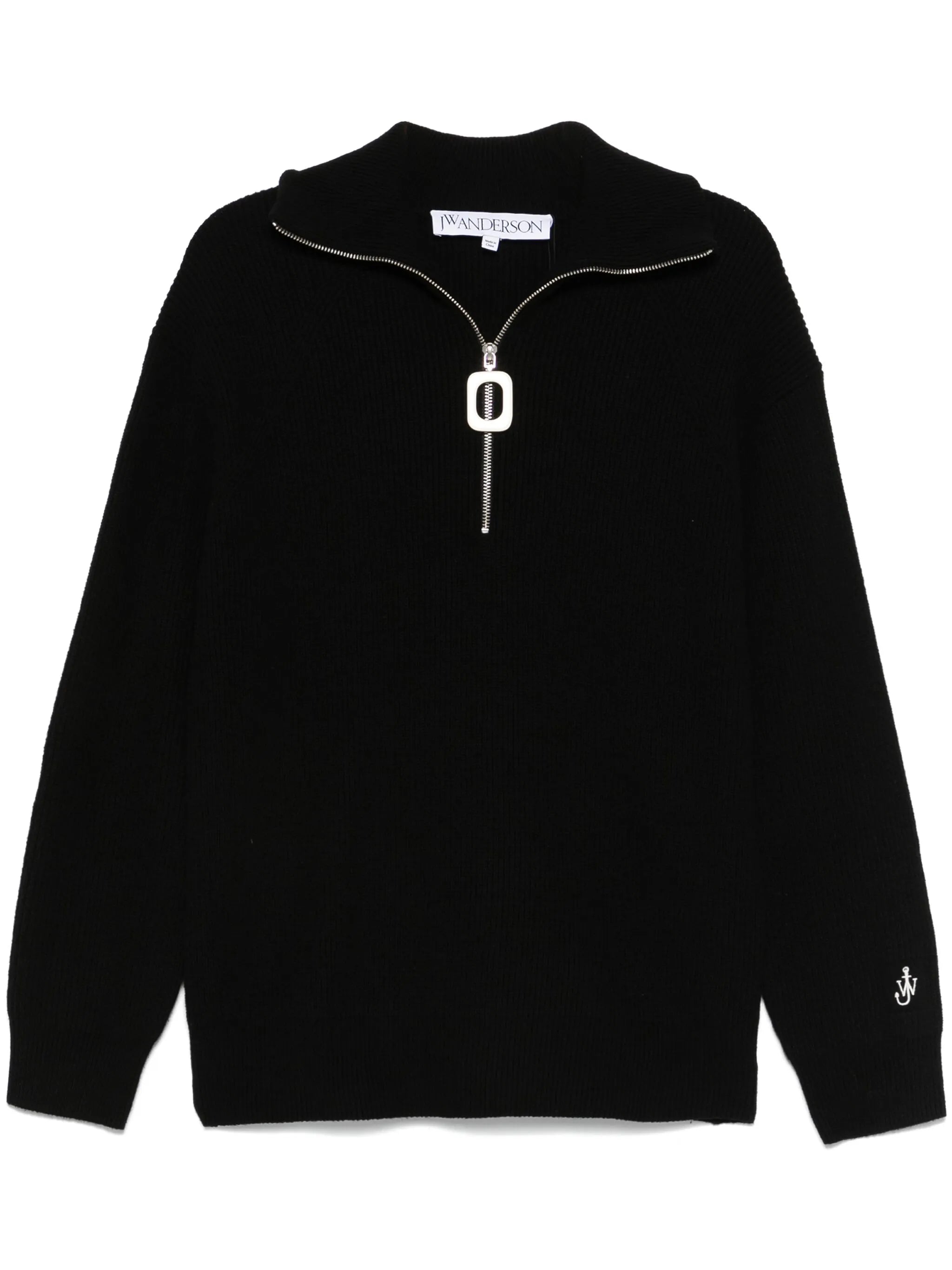 half-zip sweater