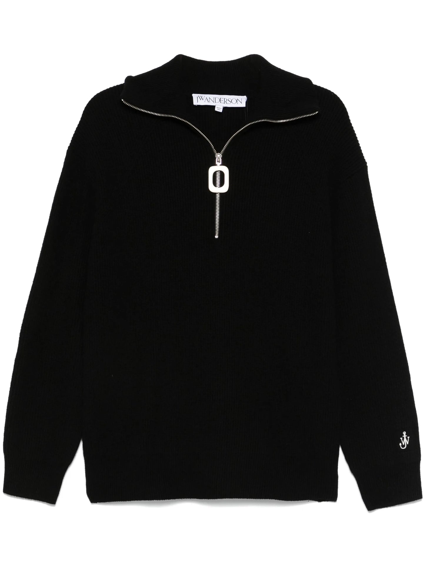 half-zip sweater