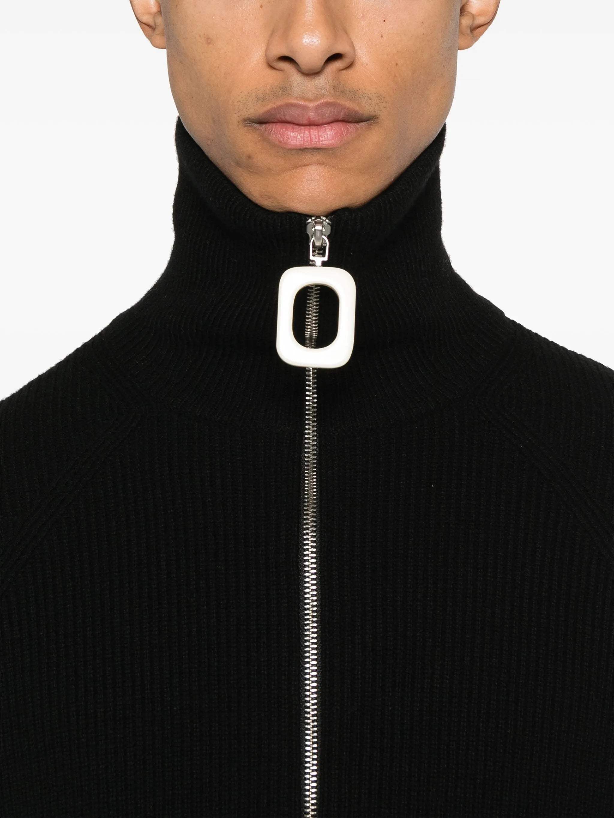 half-zip sweater
