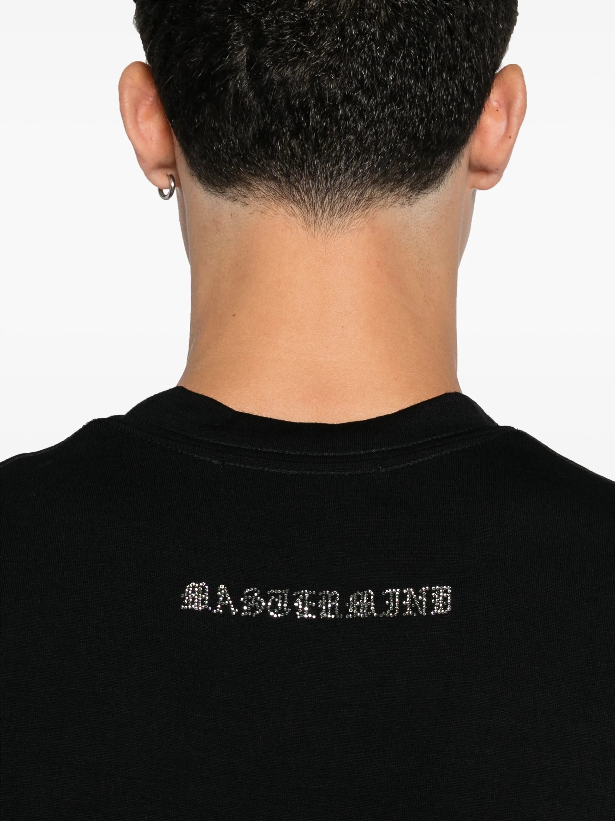 Swarovski?? crystals wool T-shirt