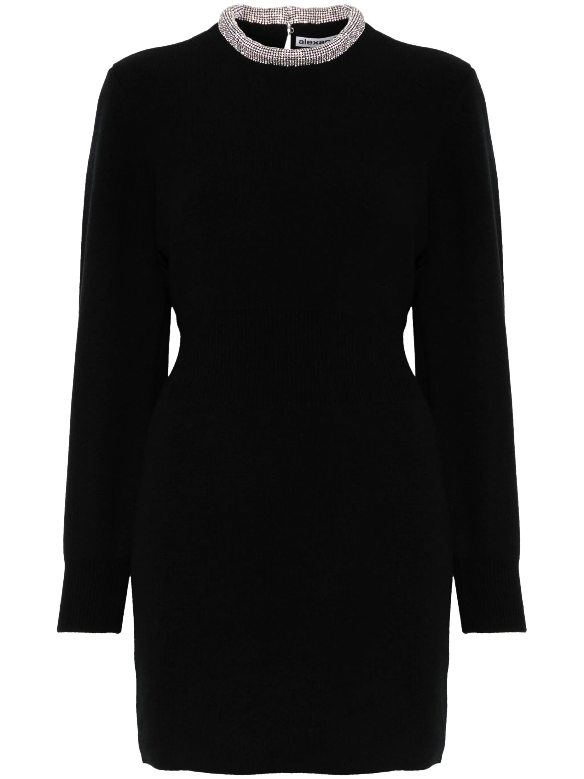 crystal-embellished mini dress