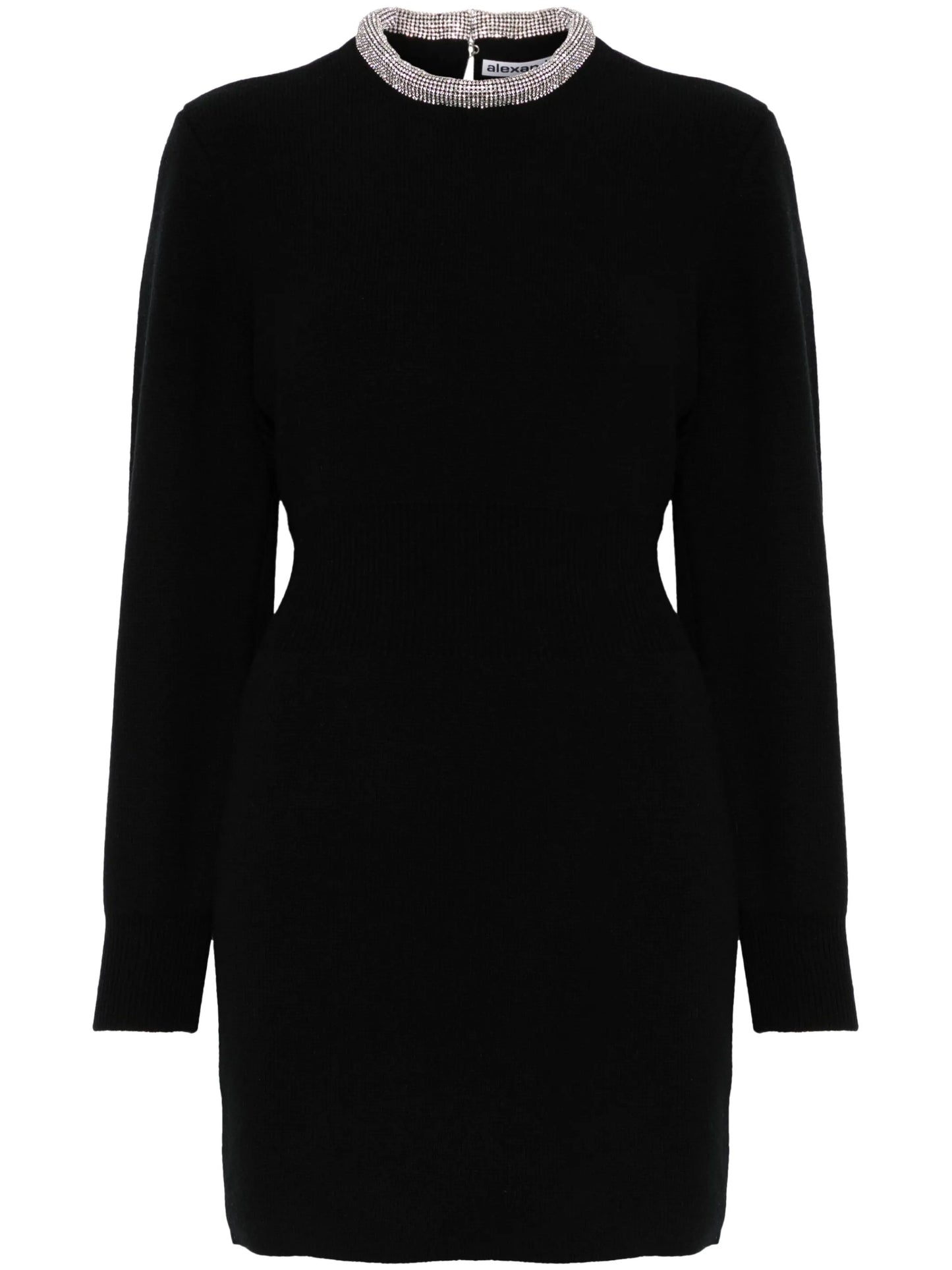 crystal-embellished mini dress