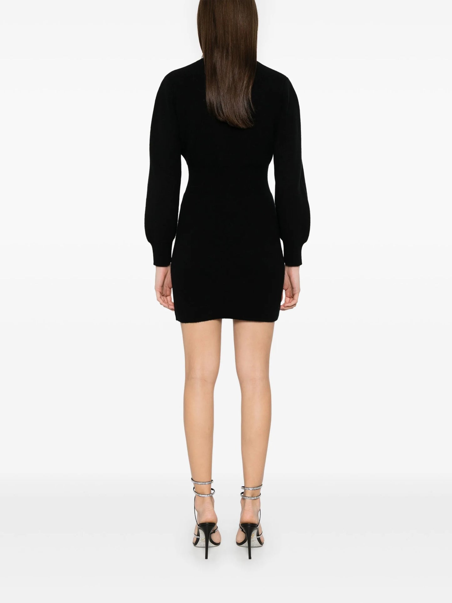 crystal-embellished mini dress