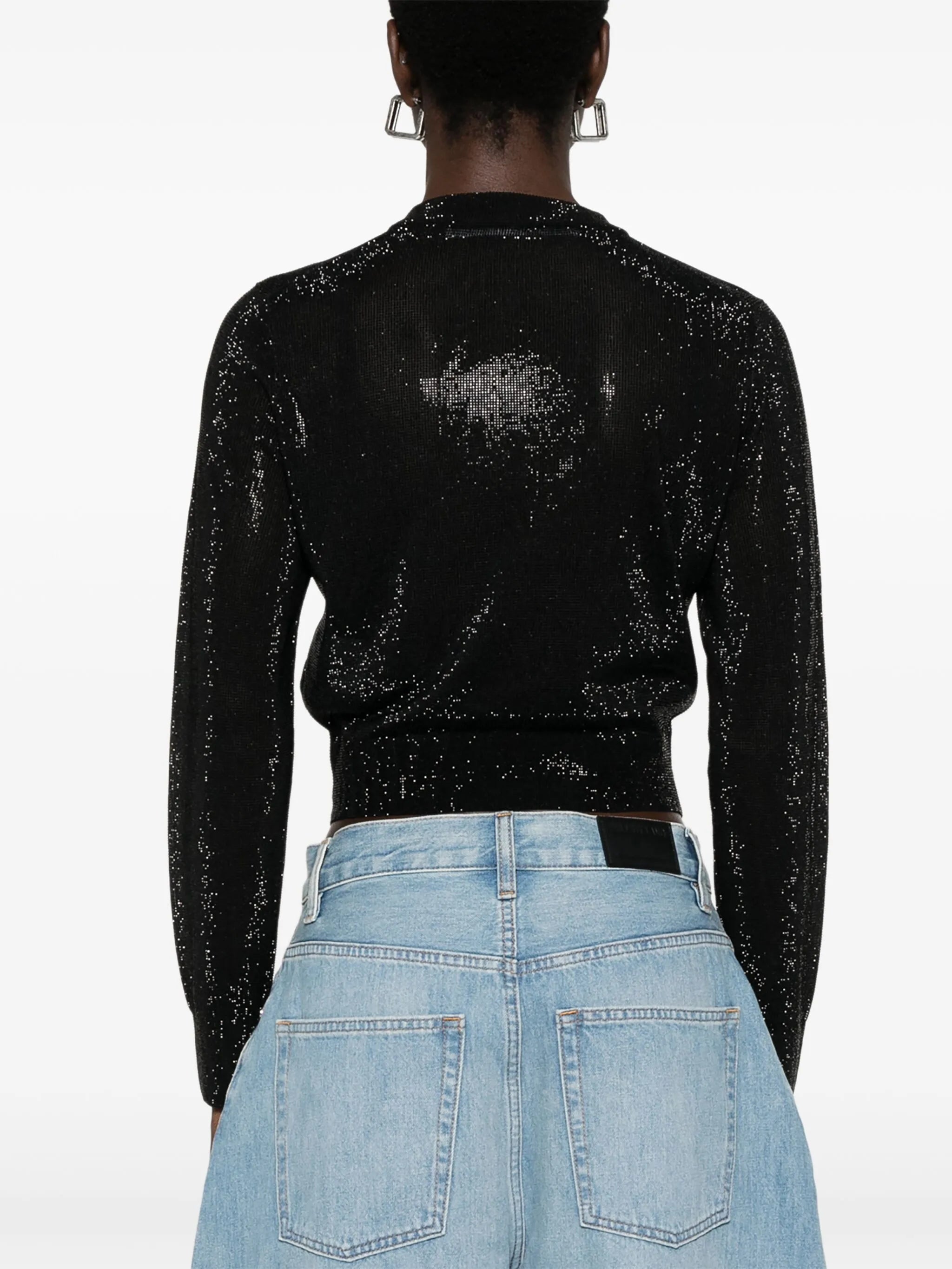cropped cardigan