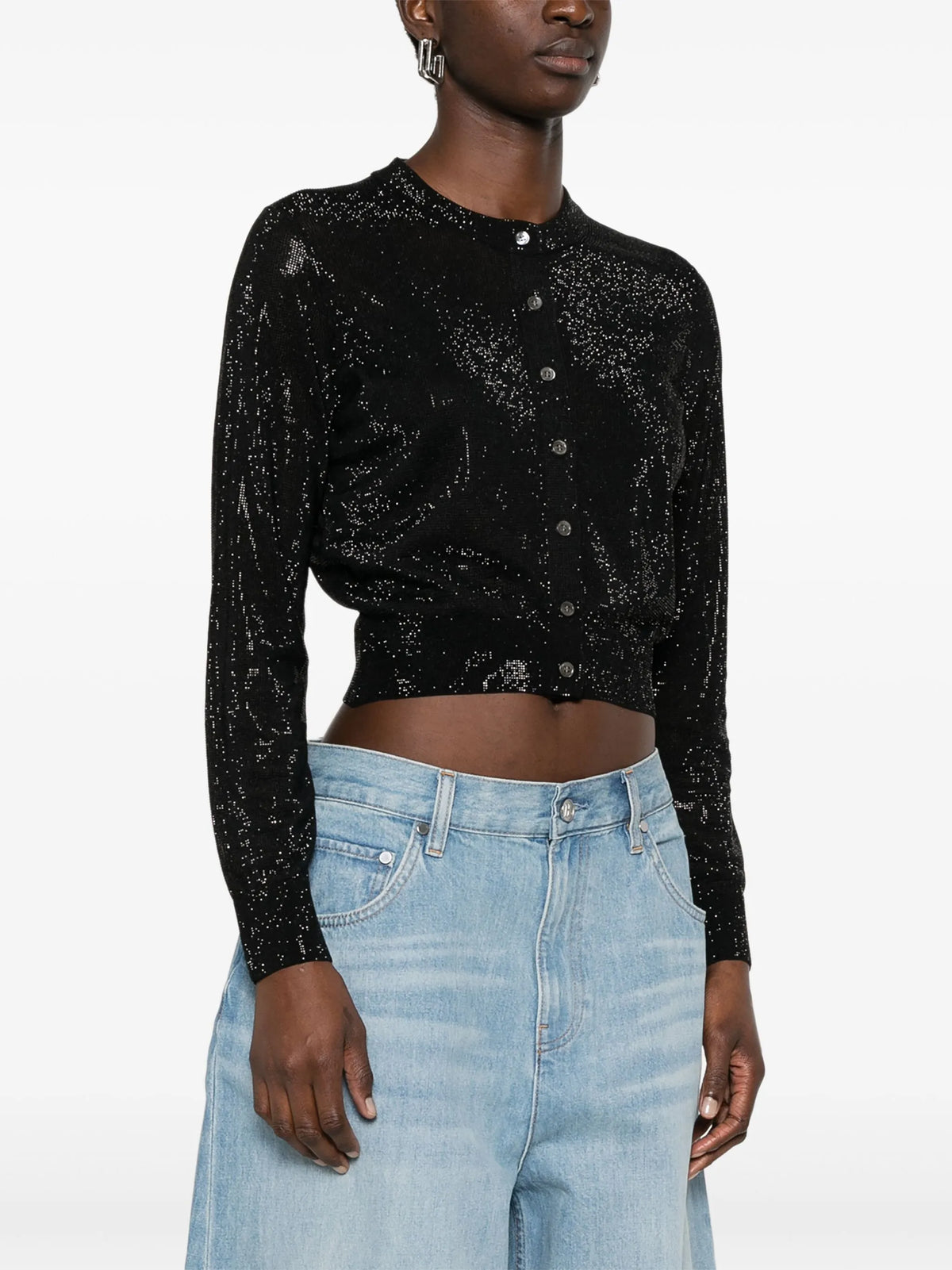 cropped cardigan