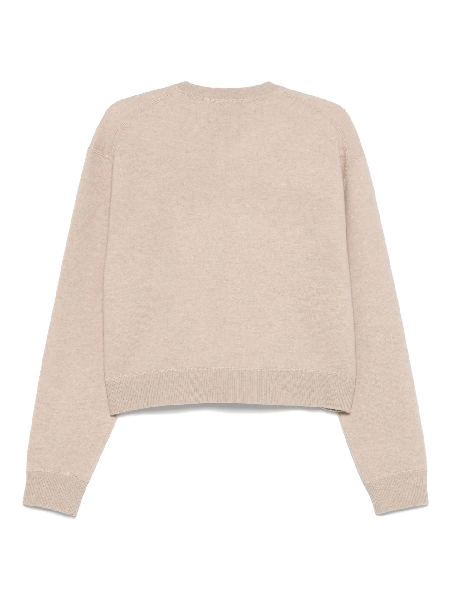 logo-intarsia sweater