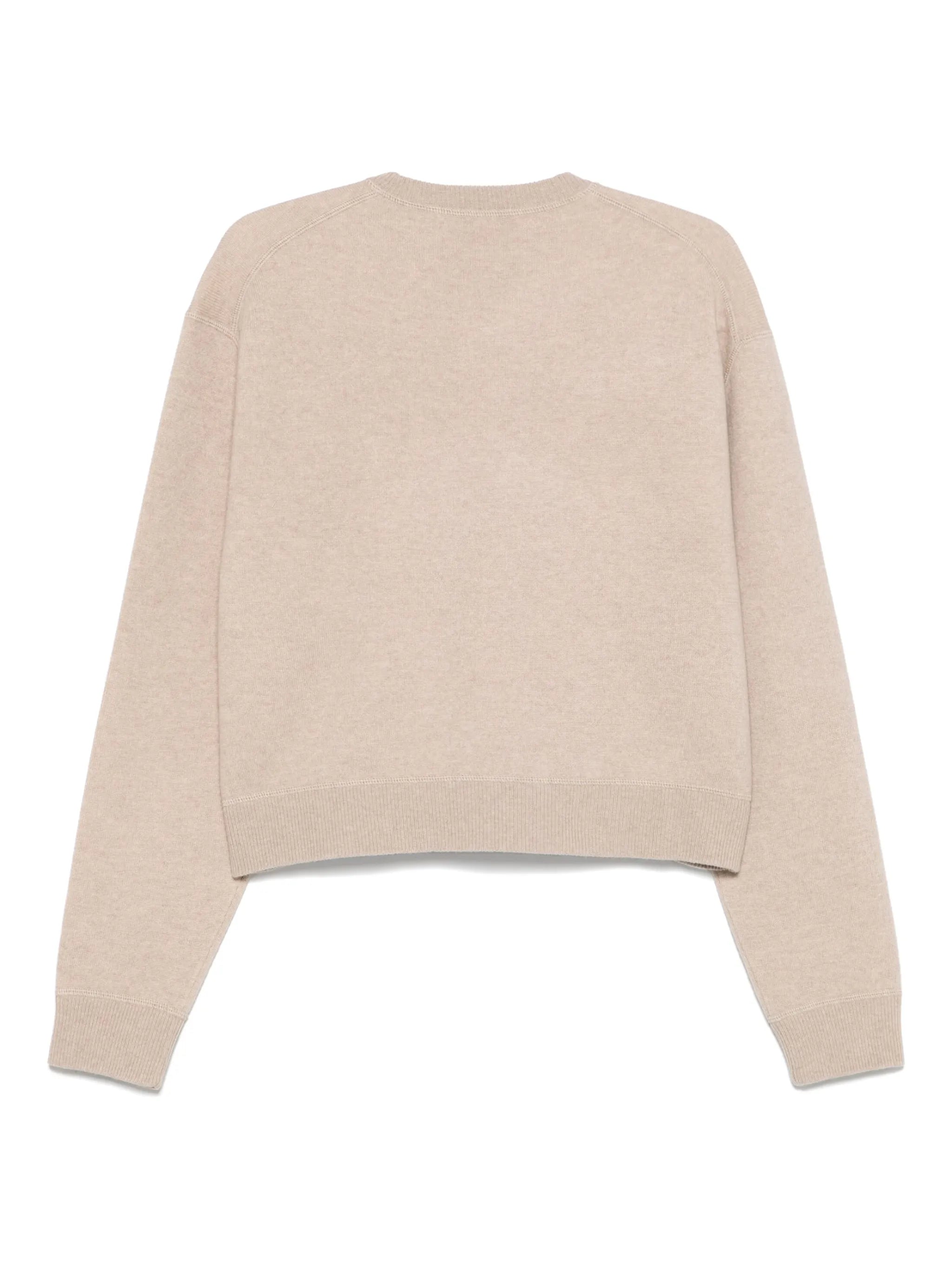 logo-intarsia sweater