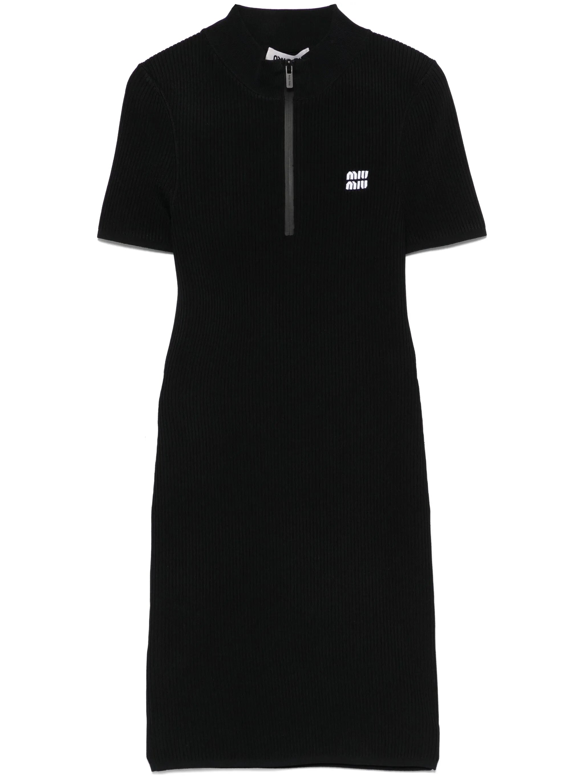 ribbed mini dress