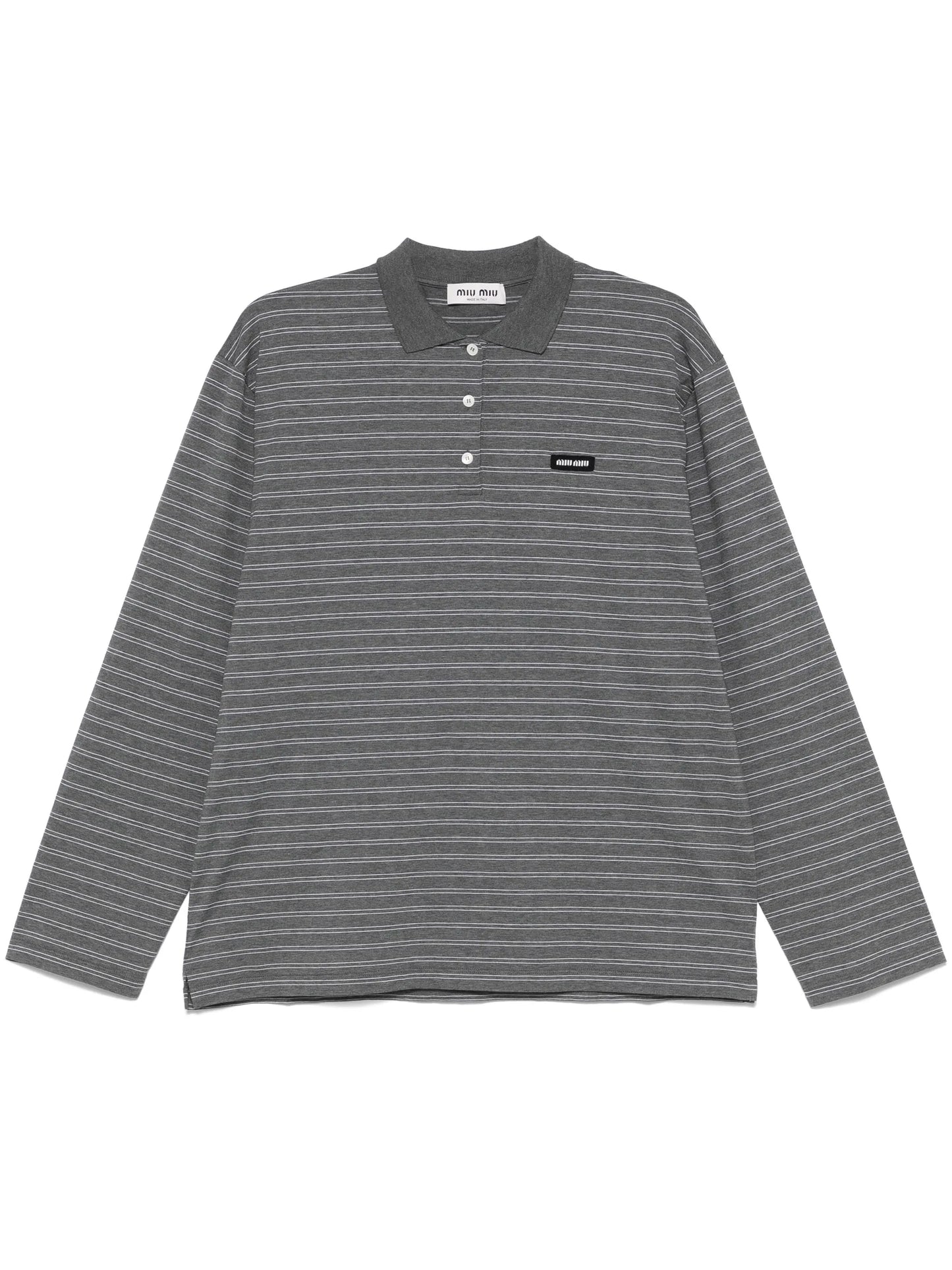 striped polo top