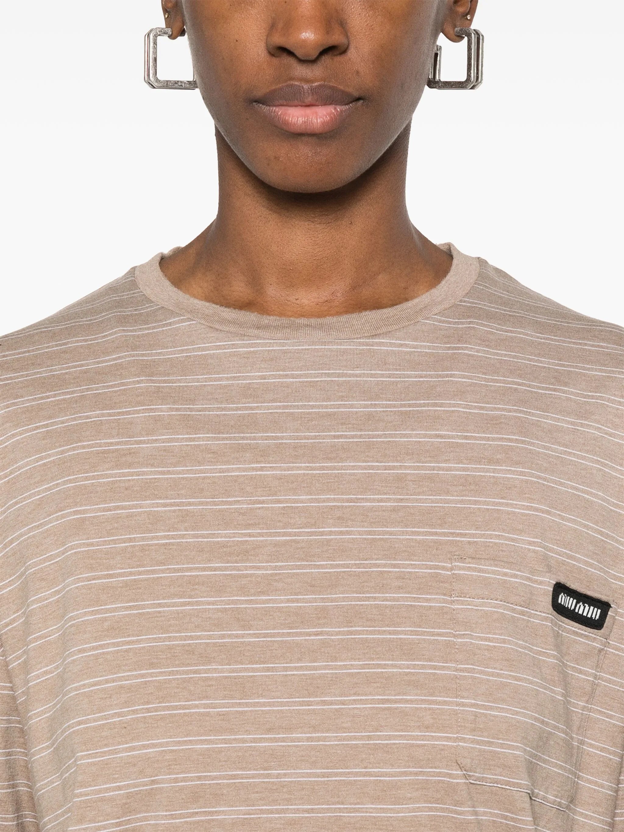 striped T-shirt