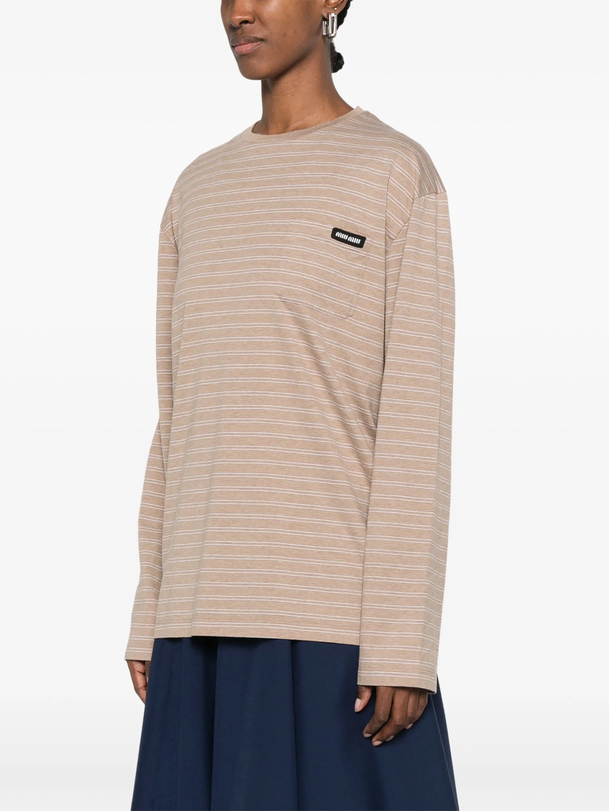 striped T-shirt