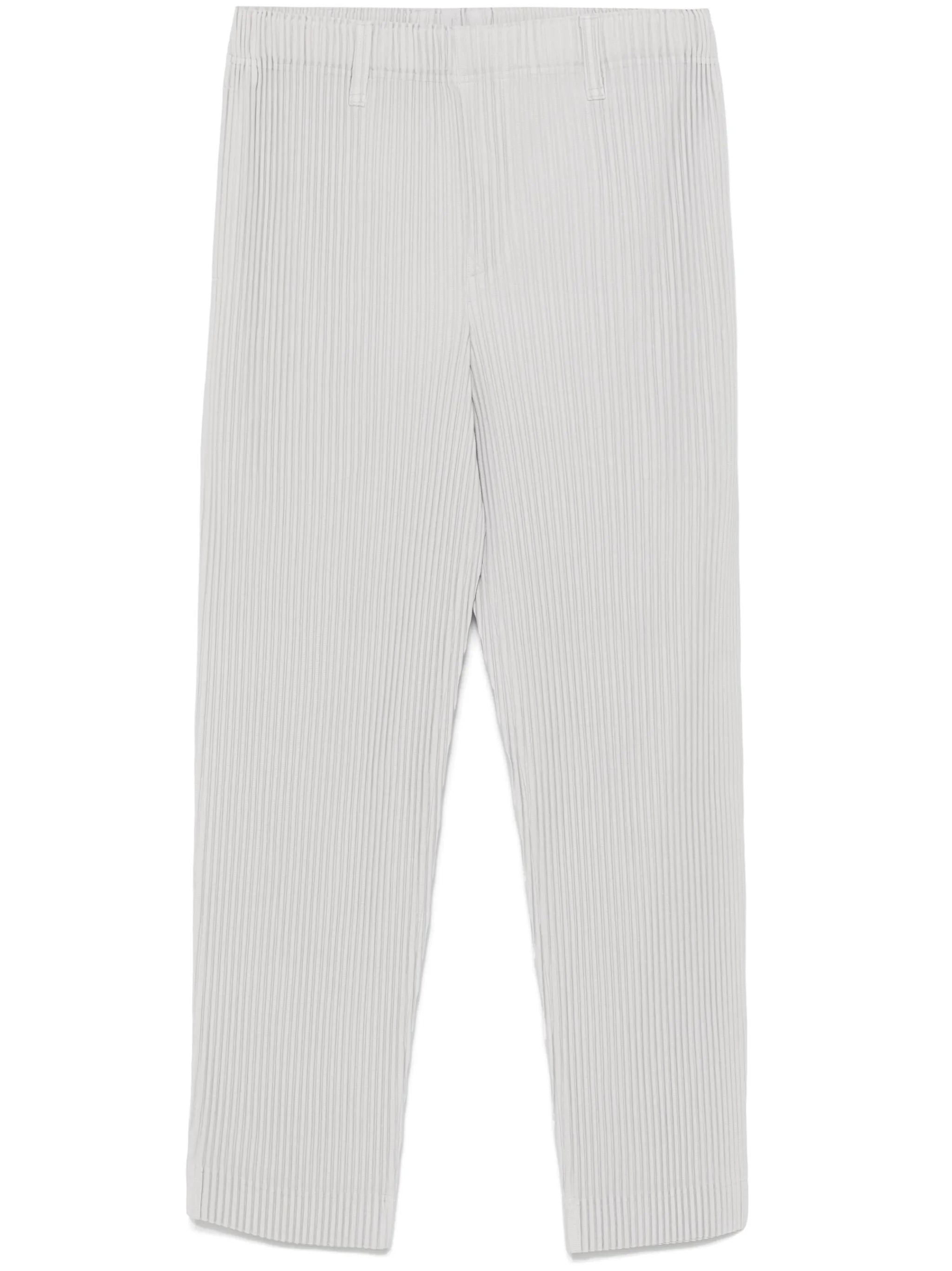 plissé trousers